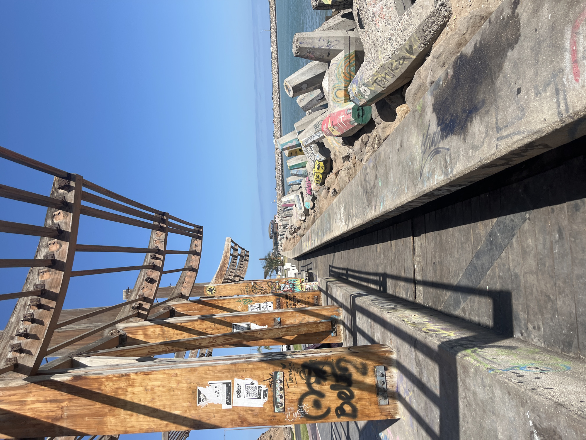 Afternoon scenes captured across Arica, Chile's coastal landmarks and streets