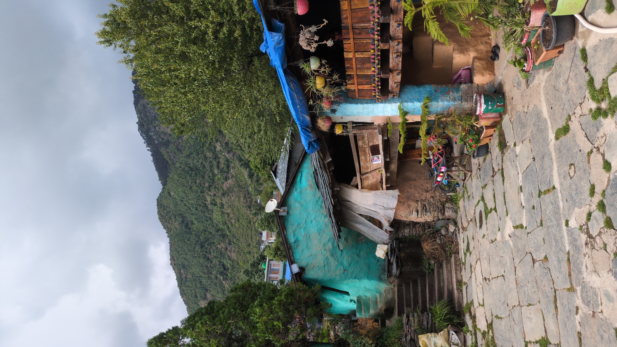 Rural structures documented by witnesses in Haini, India