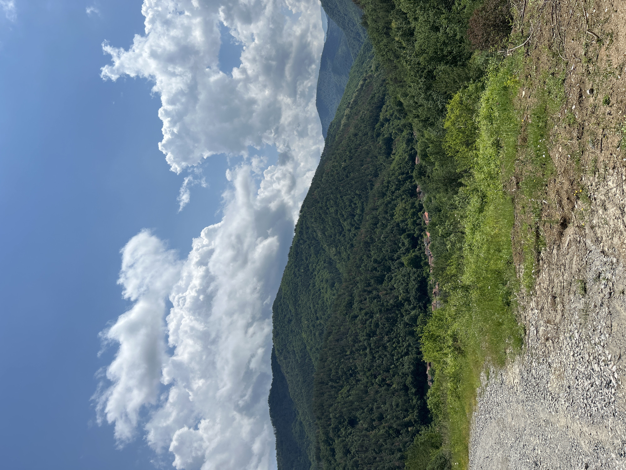 Witness documents scenic mountain village landscape over 53 minutes