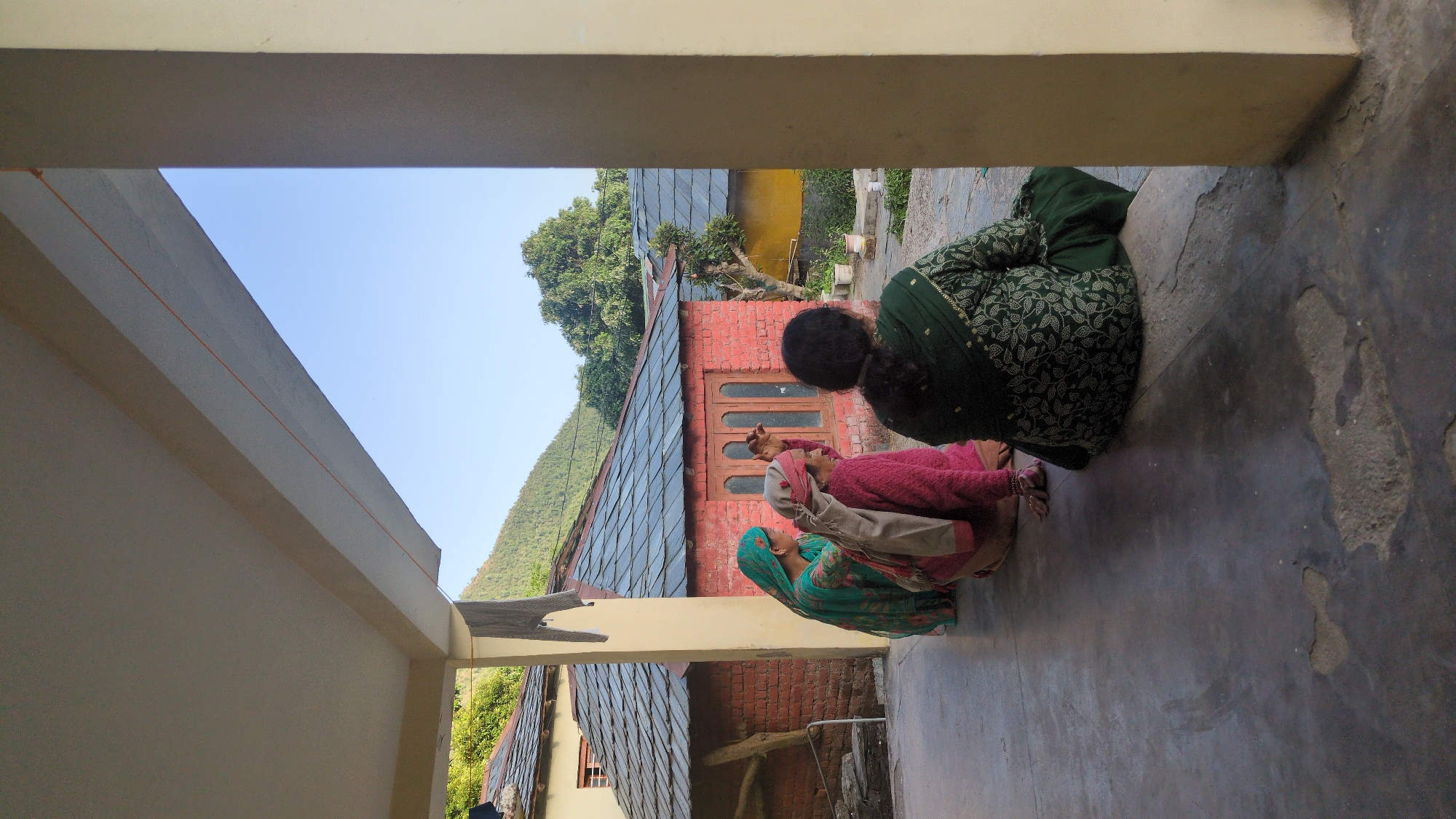 Daily life moments captured in Haini, India