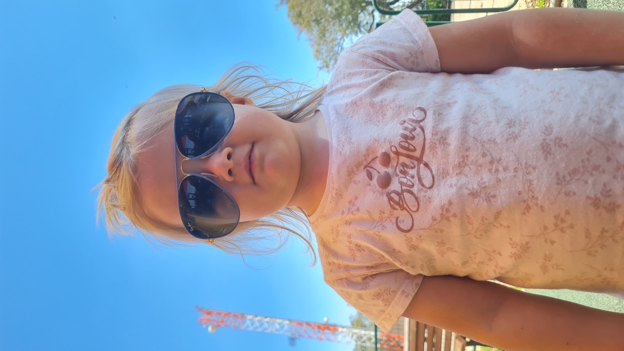 Playground moments captured by witnesses on April morning