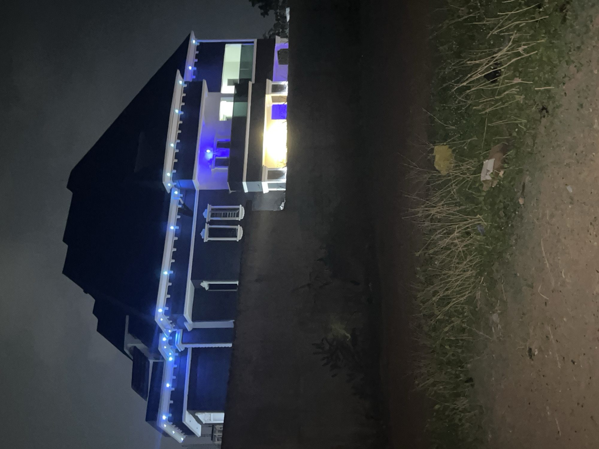 Abuja resident documents nighttime neighborhood life, kitten encounters