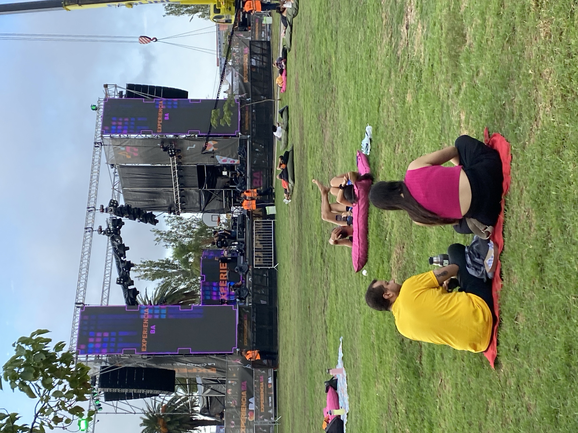 Experiencia BA outdoor festival draws crowds to Buenos Aires park