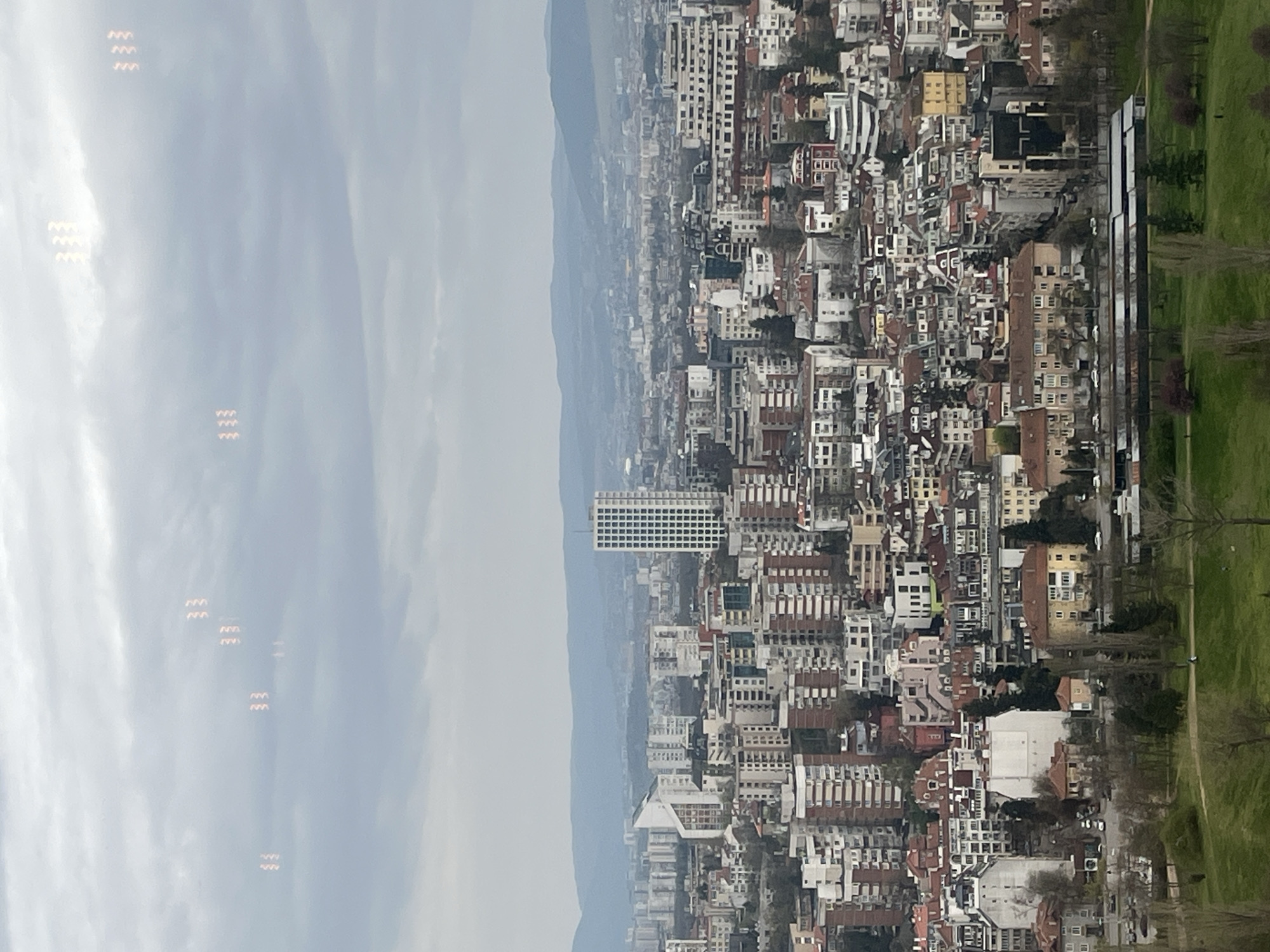 Sofia cityscape and underpass documented by witnesses