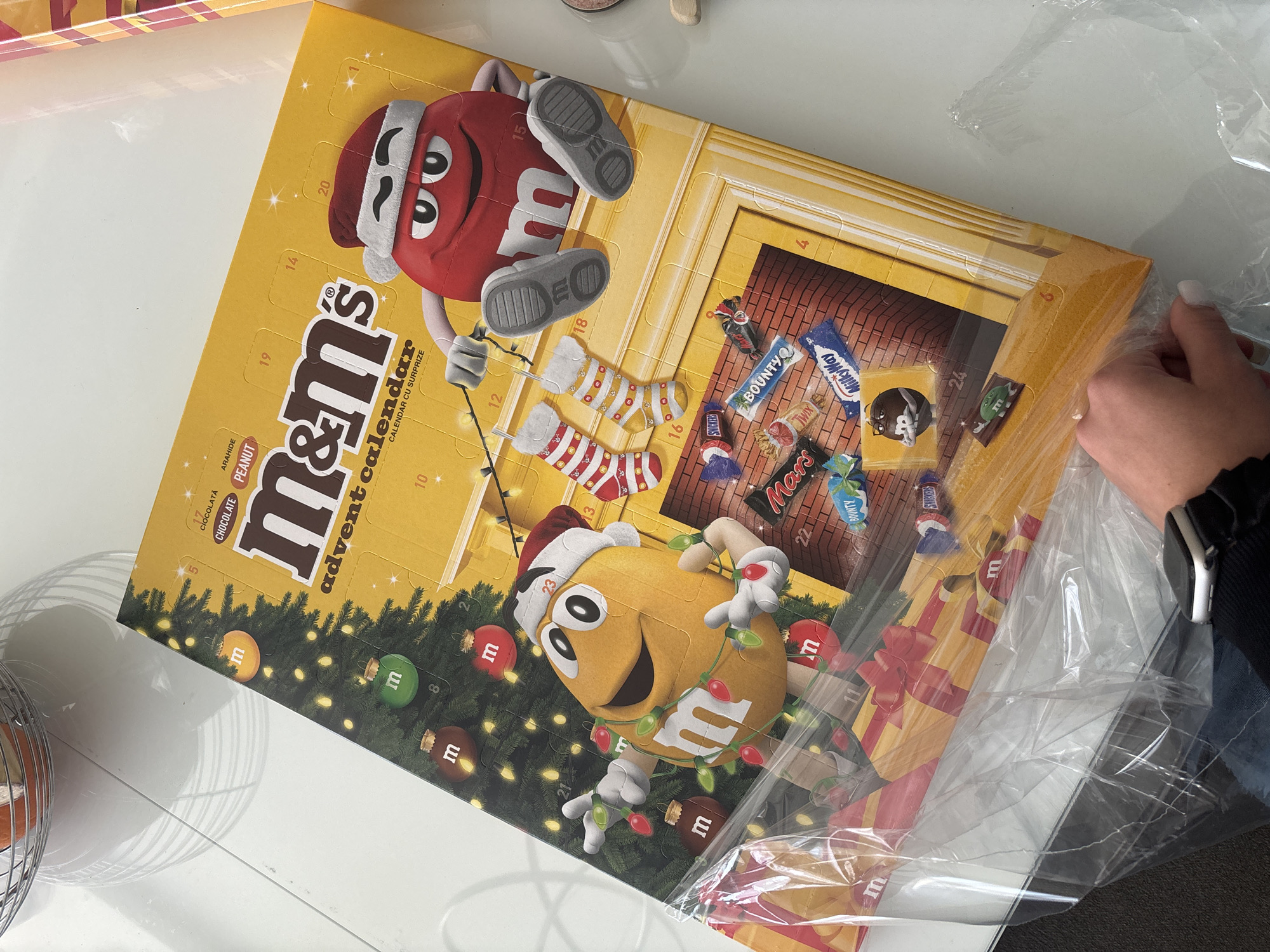 M&M Advent Calendar Spotted in Gabrovo, Bulgaria