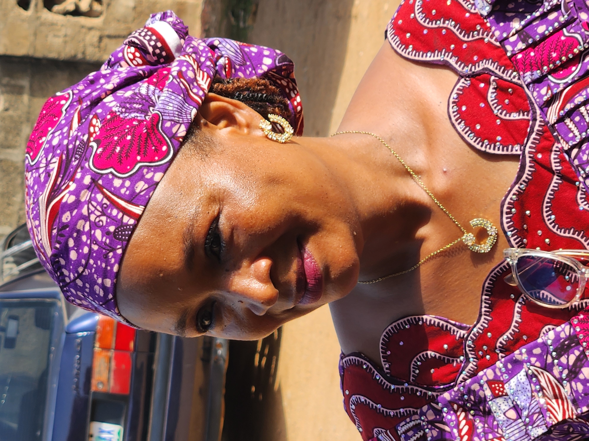 Afternoon street life in a Sabon Tasha market neighborhood