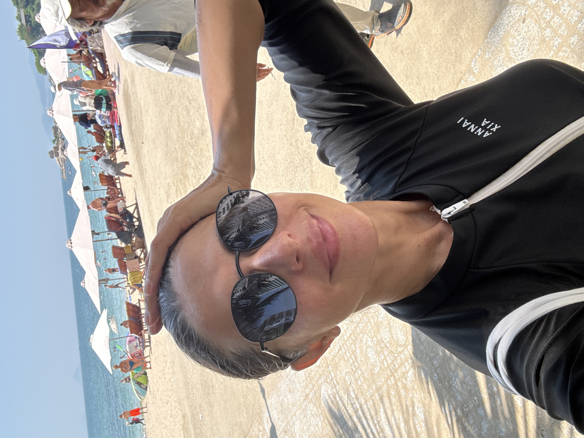 A laid-back morning on Nha Trang's busy beachfront