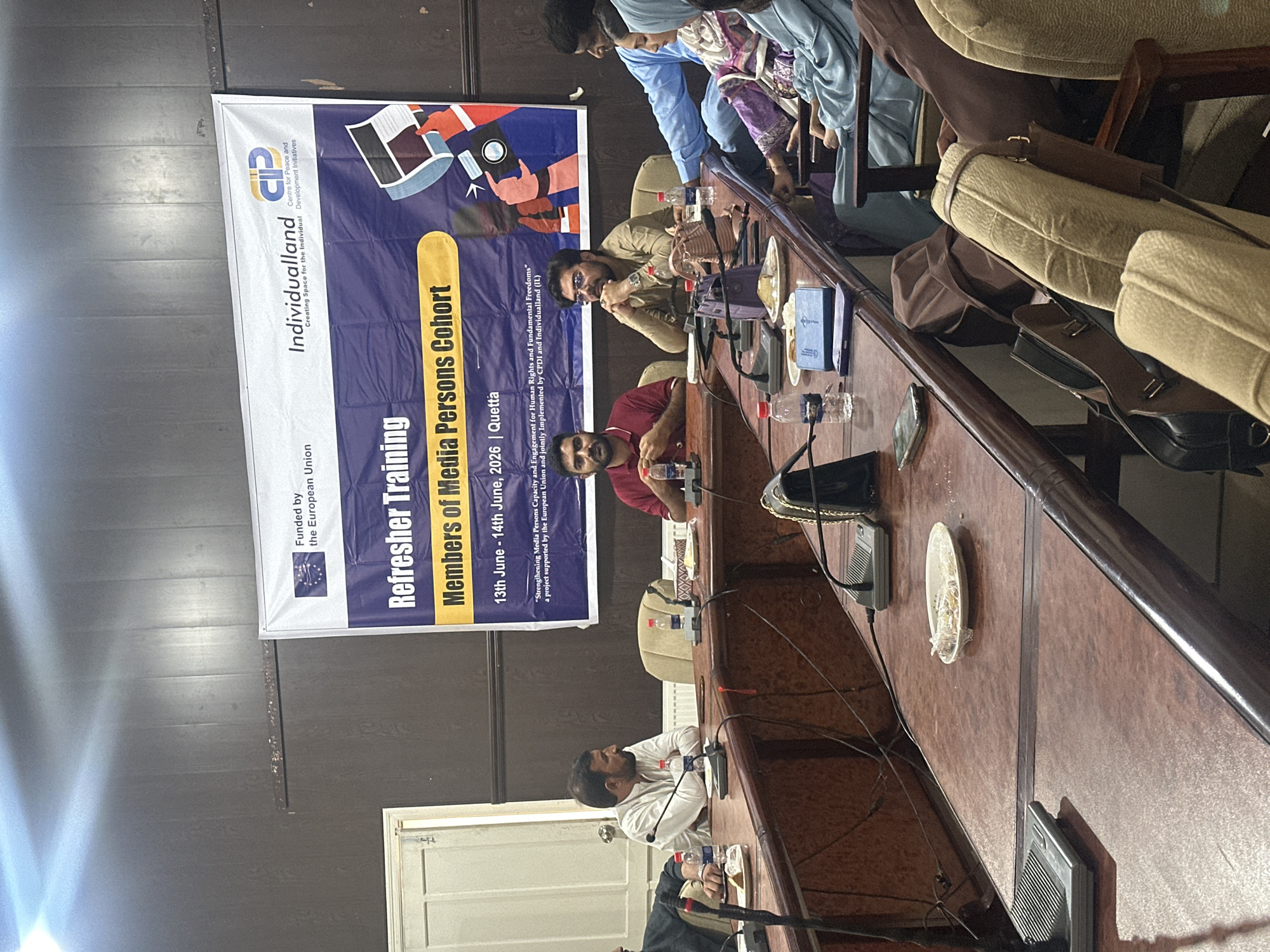 Morning activities across Quetta City including media training session