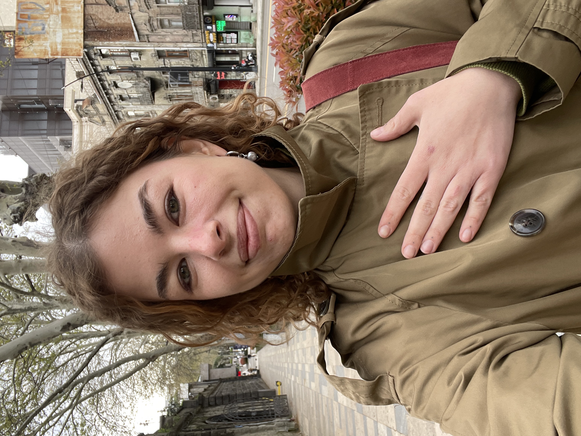 Ordinary street life captured in central Tbilisi