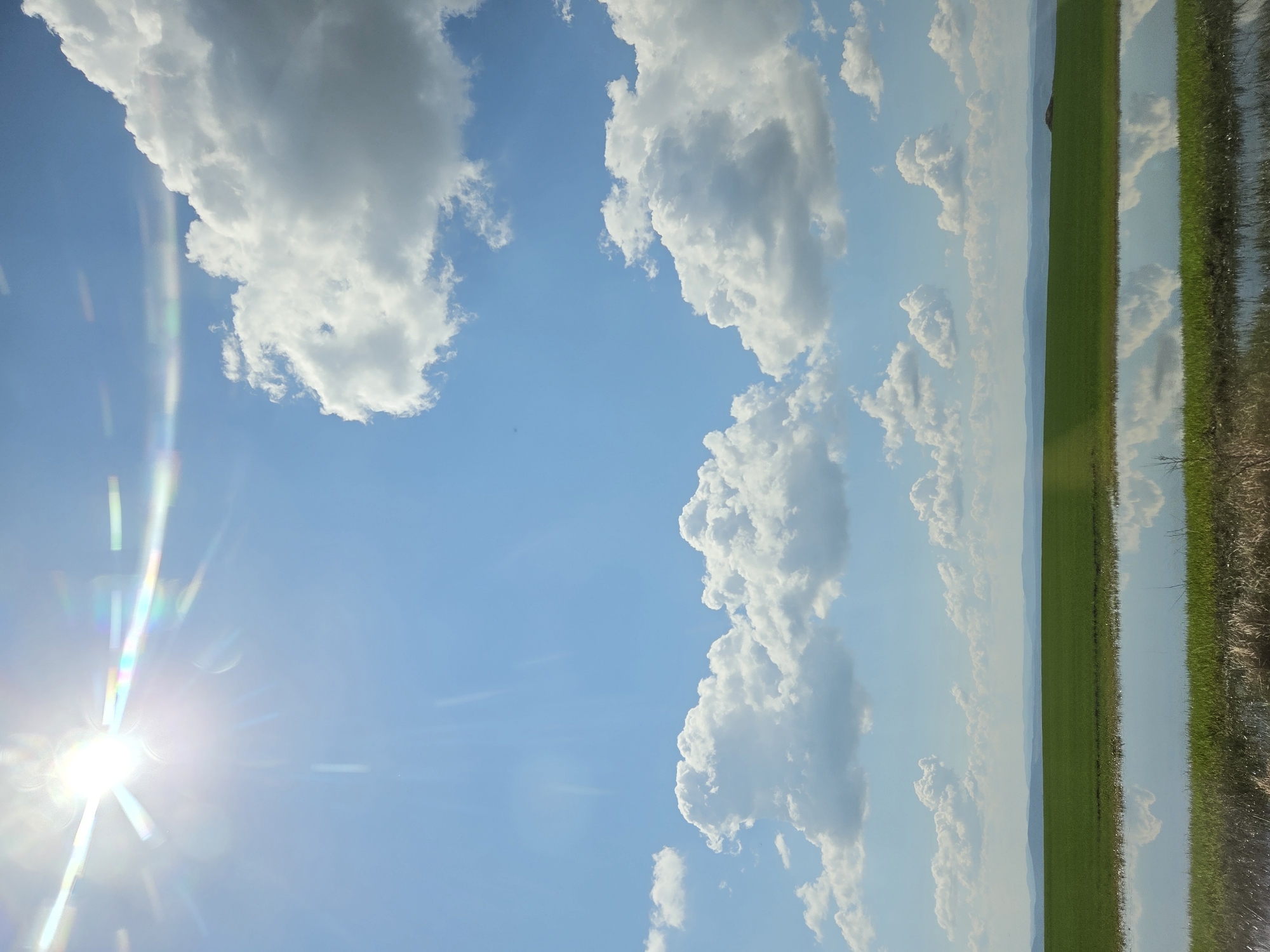 Clear sunny skies observed in Cherkovna, Bulgaria