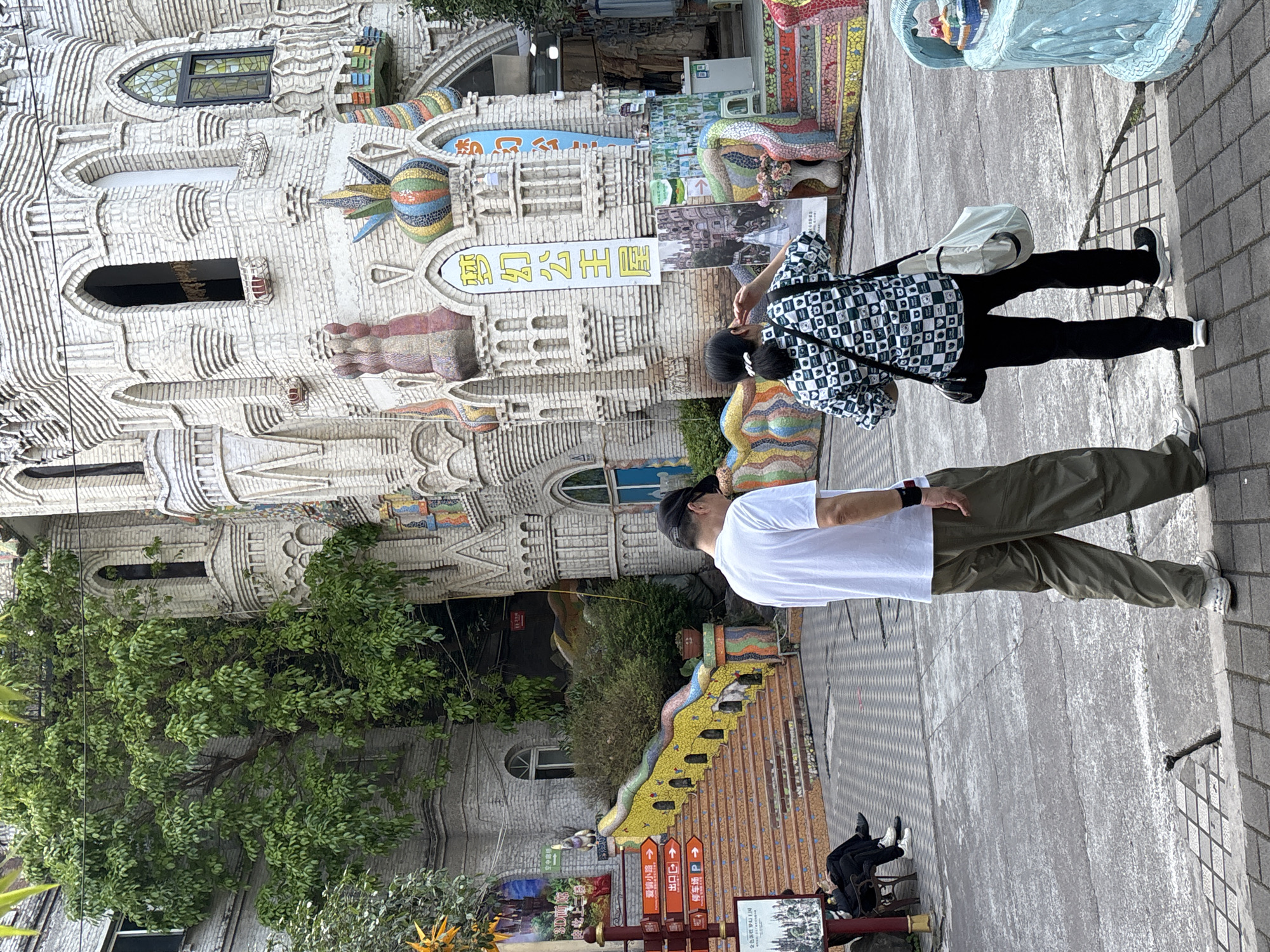 Morning activity captured at Rainbow Family Village tourist attraction