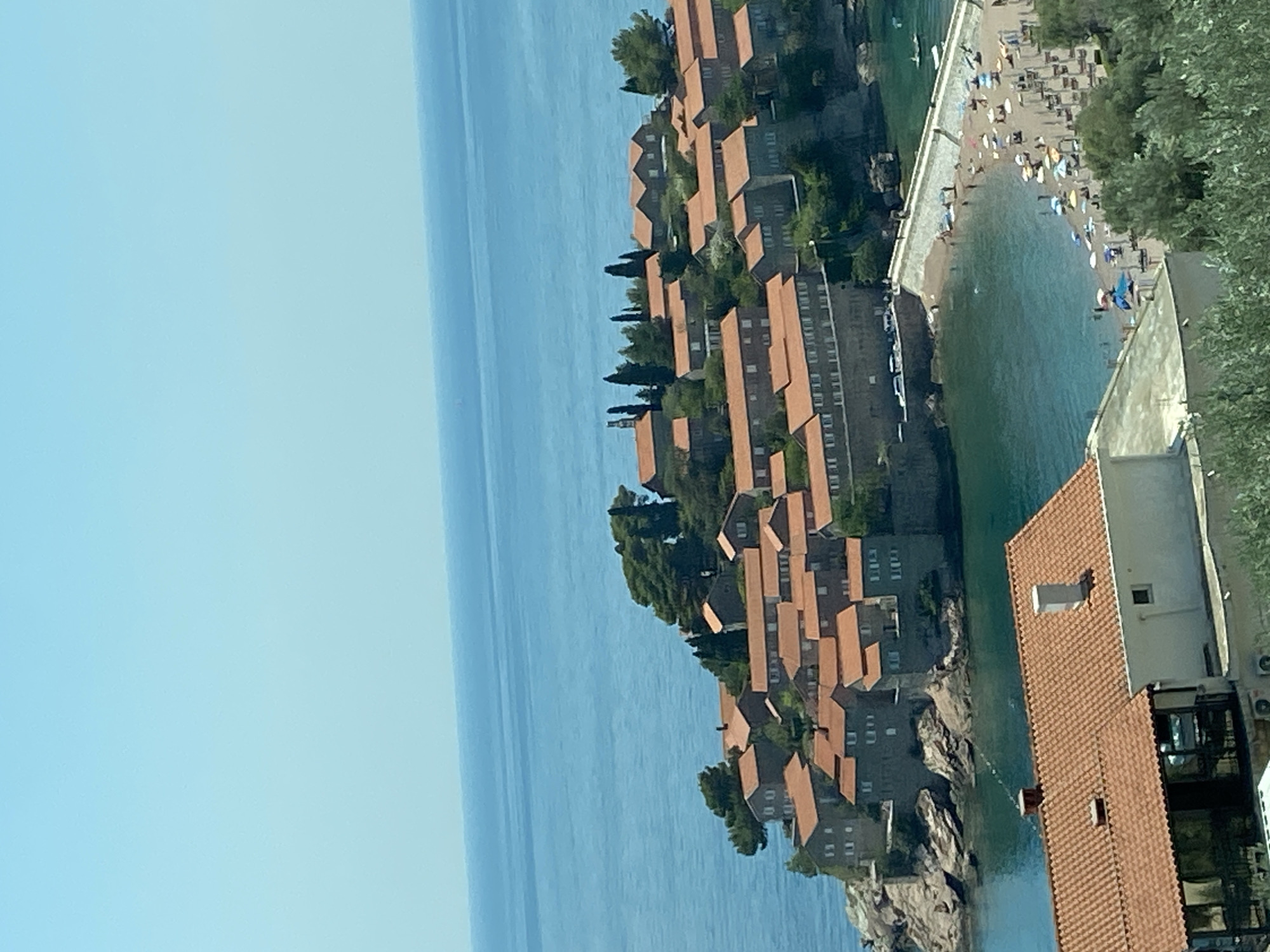 Sveti Stefan's iconic fortified island off the Montenegro coast
