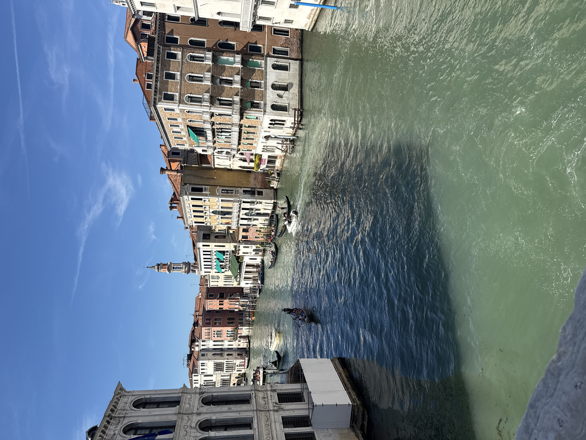 Venice canals observed from multiple angles during afternoon
