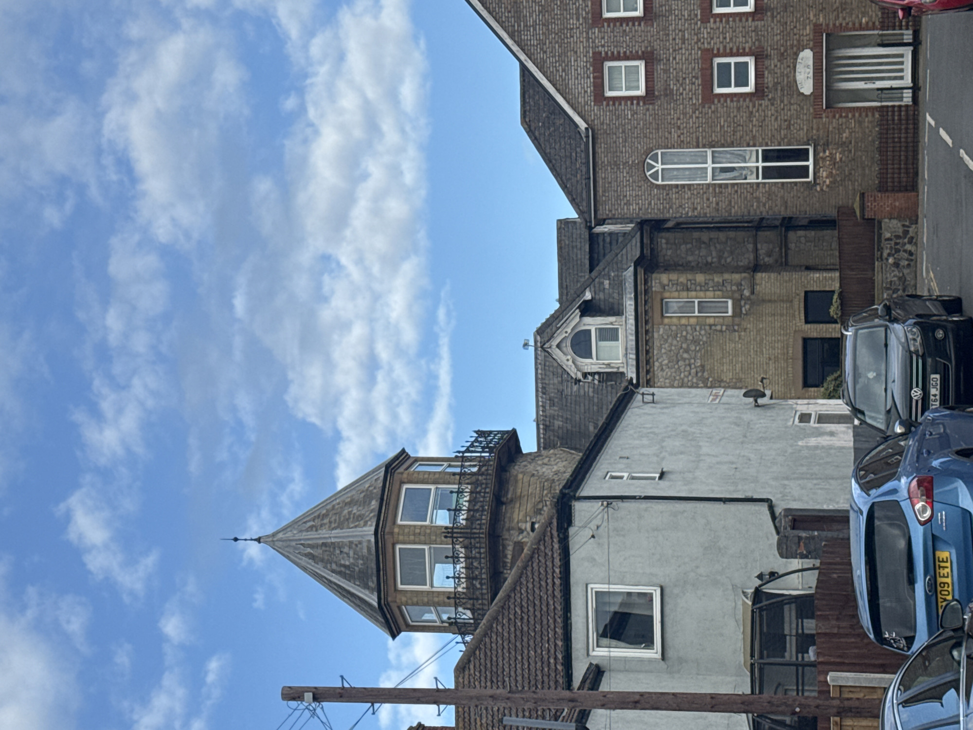Street architecture captured in Gorleston-on-Sea