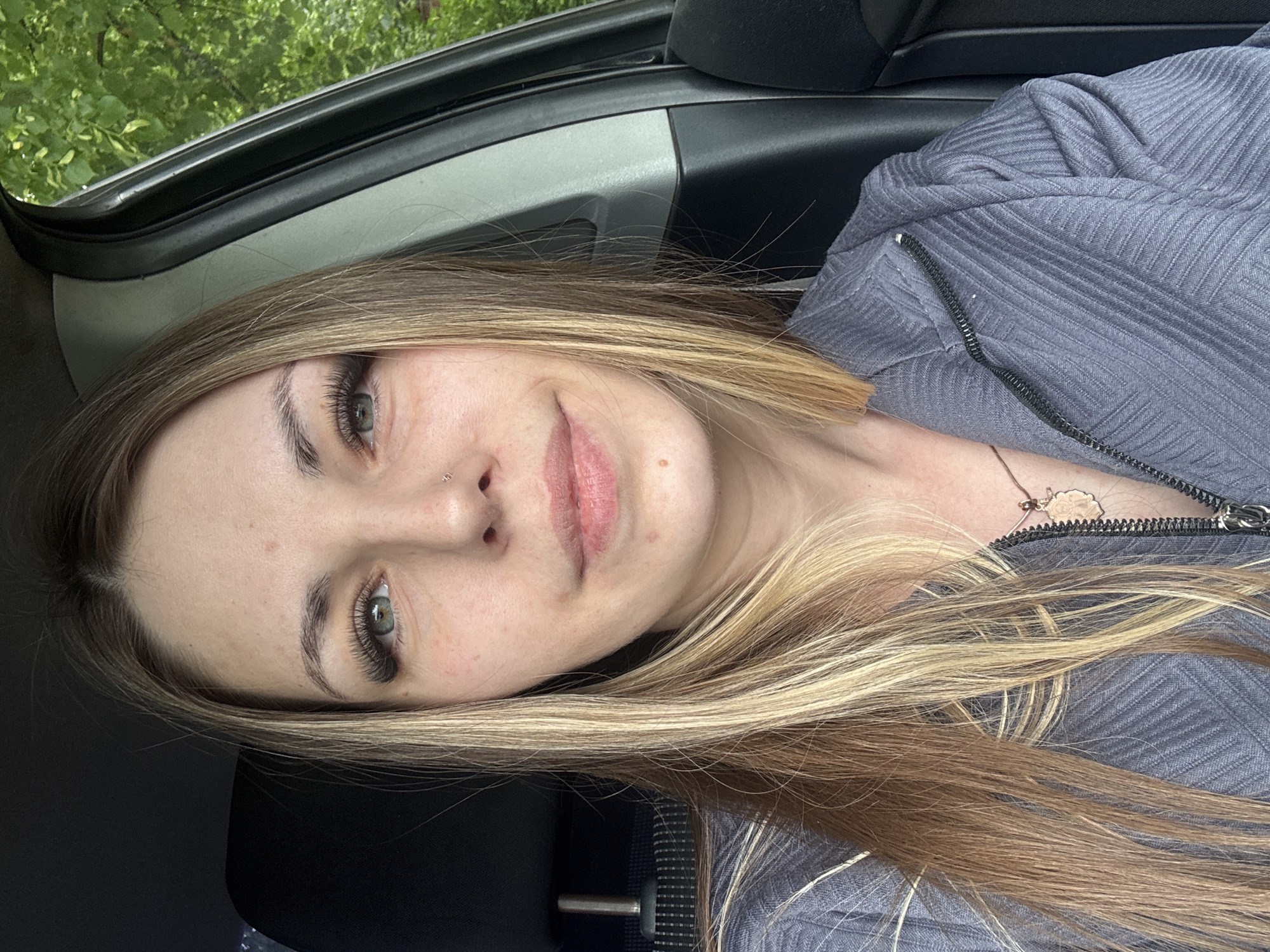 Woman observed in vehicle in Shevlyakovo, Russia