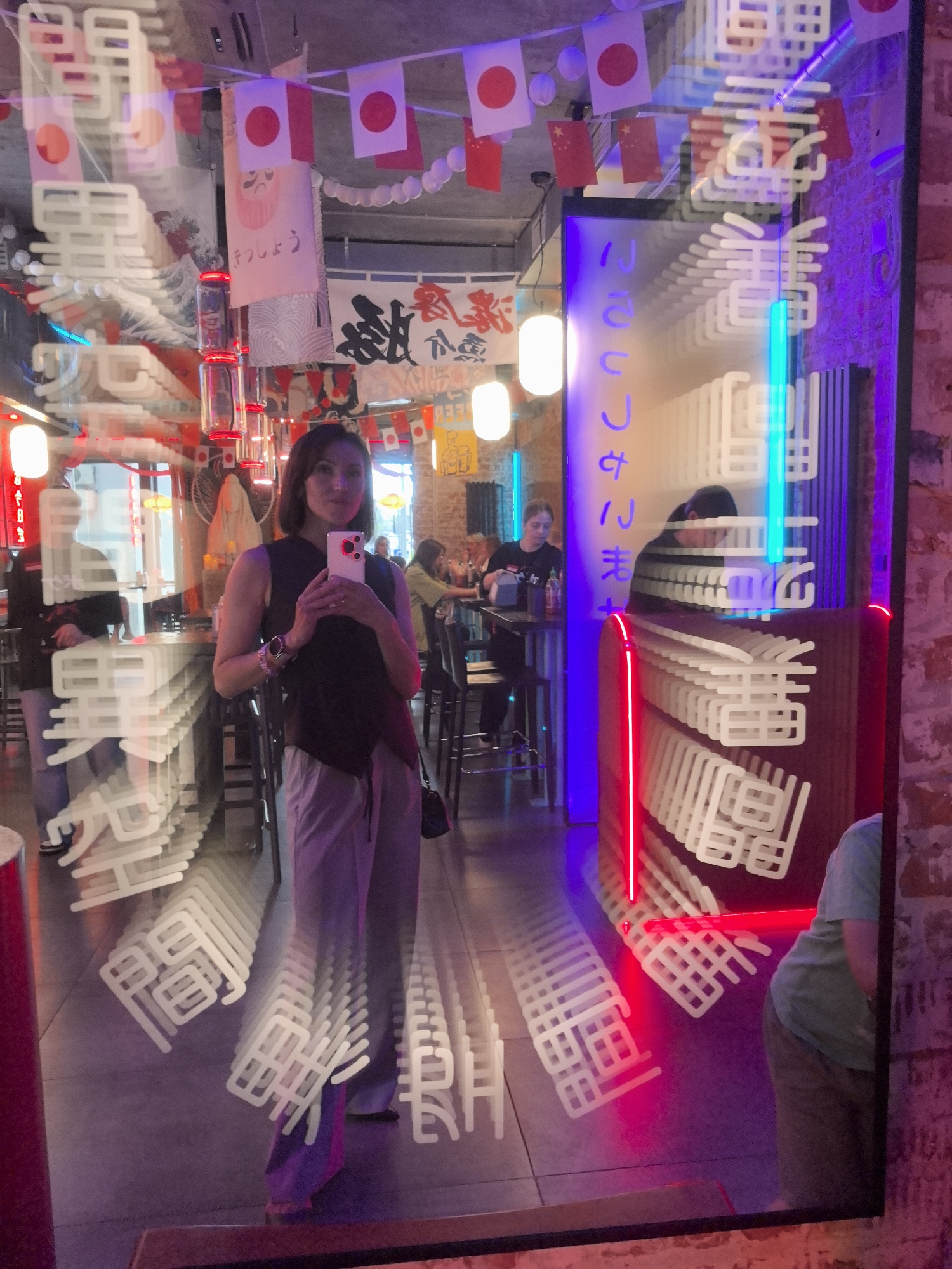 Japanese restaurant dining experience in Perm, Russia