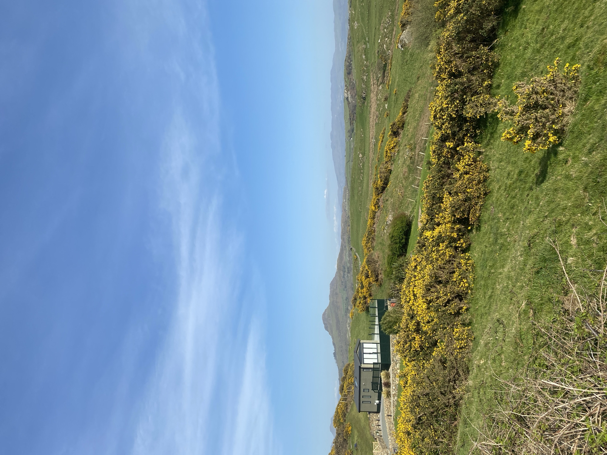 Coastal scenes documented in Criccieth, UK during afternoon