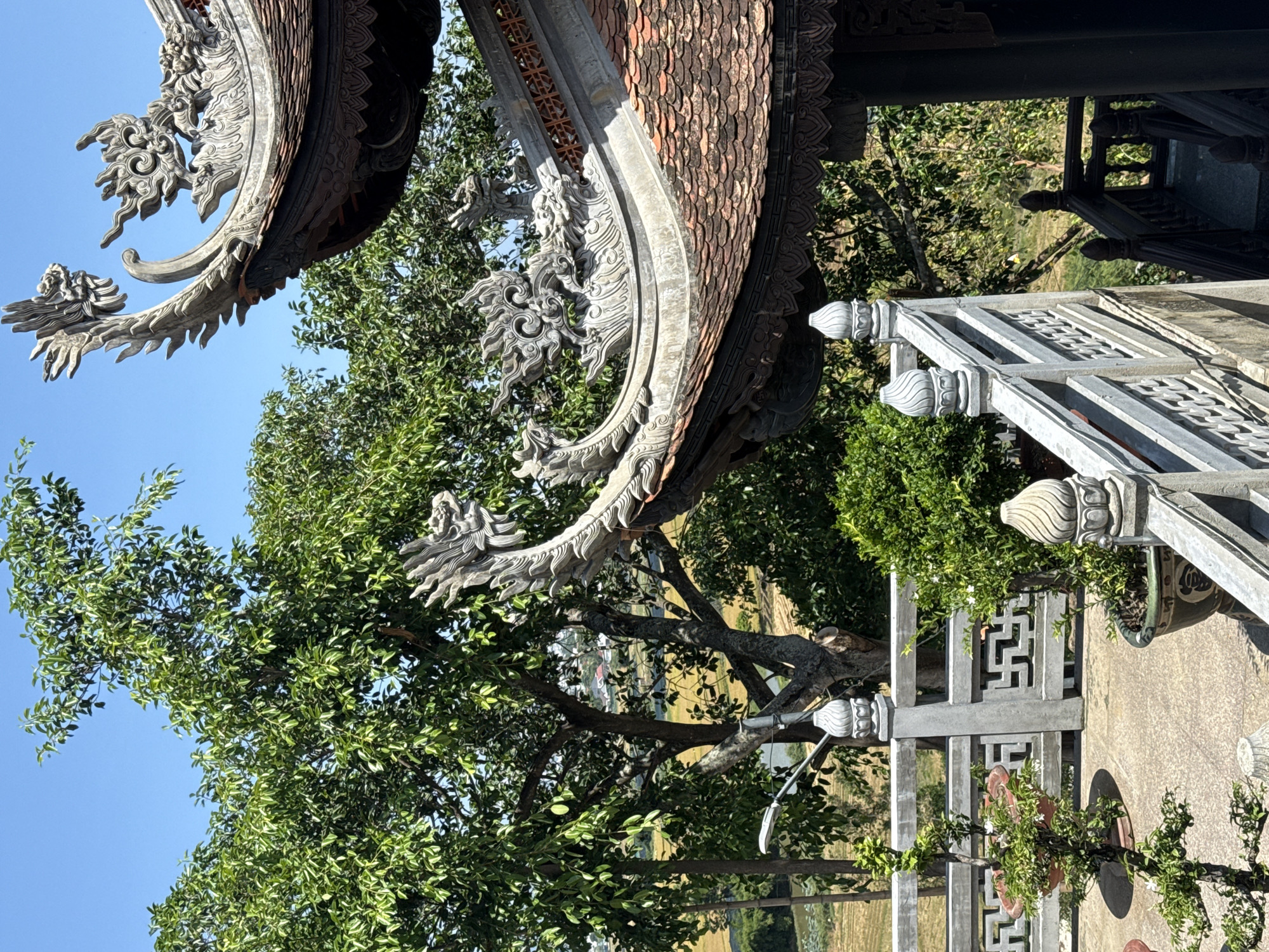 Temple architecture documented in Tay Nha Trang Ward, Vietnam
