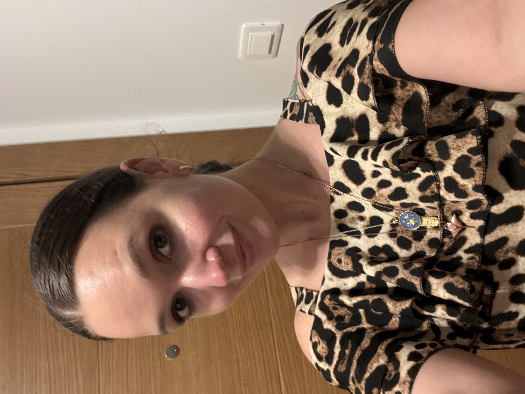 Woman documents evening meal prep and selfies in Montenegro