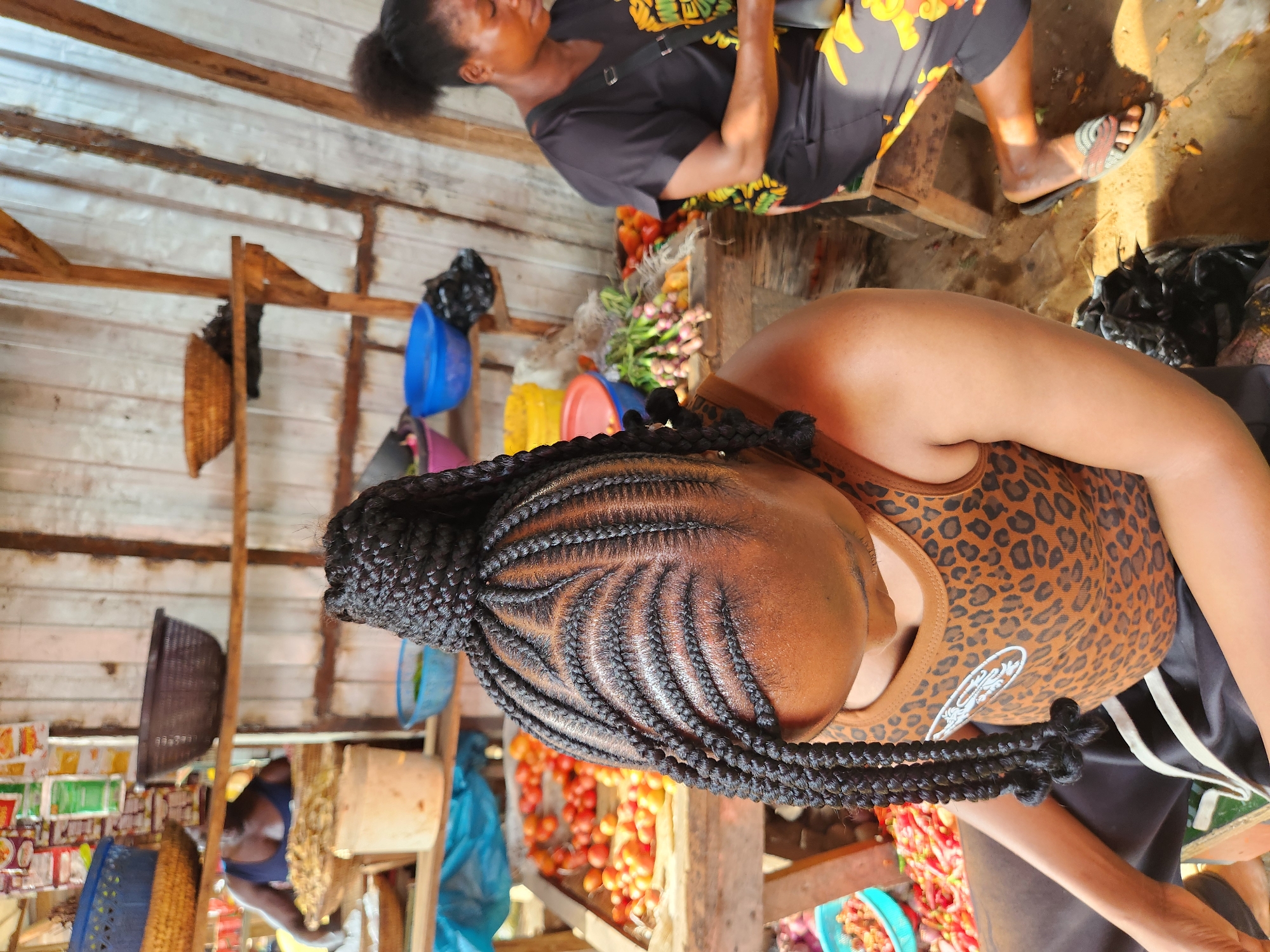 Sabon Tasha market in full afternoon swing