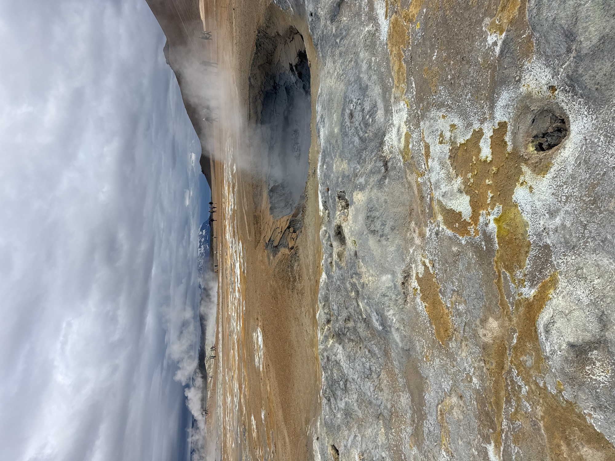 Geothermal activity documented at Iceland's Hverir field June 2026