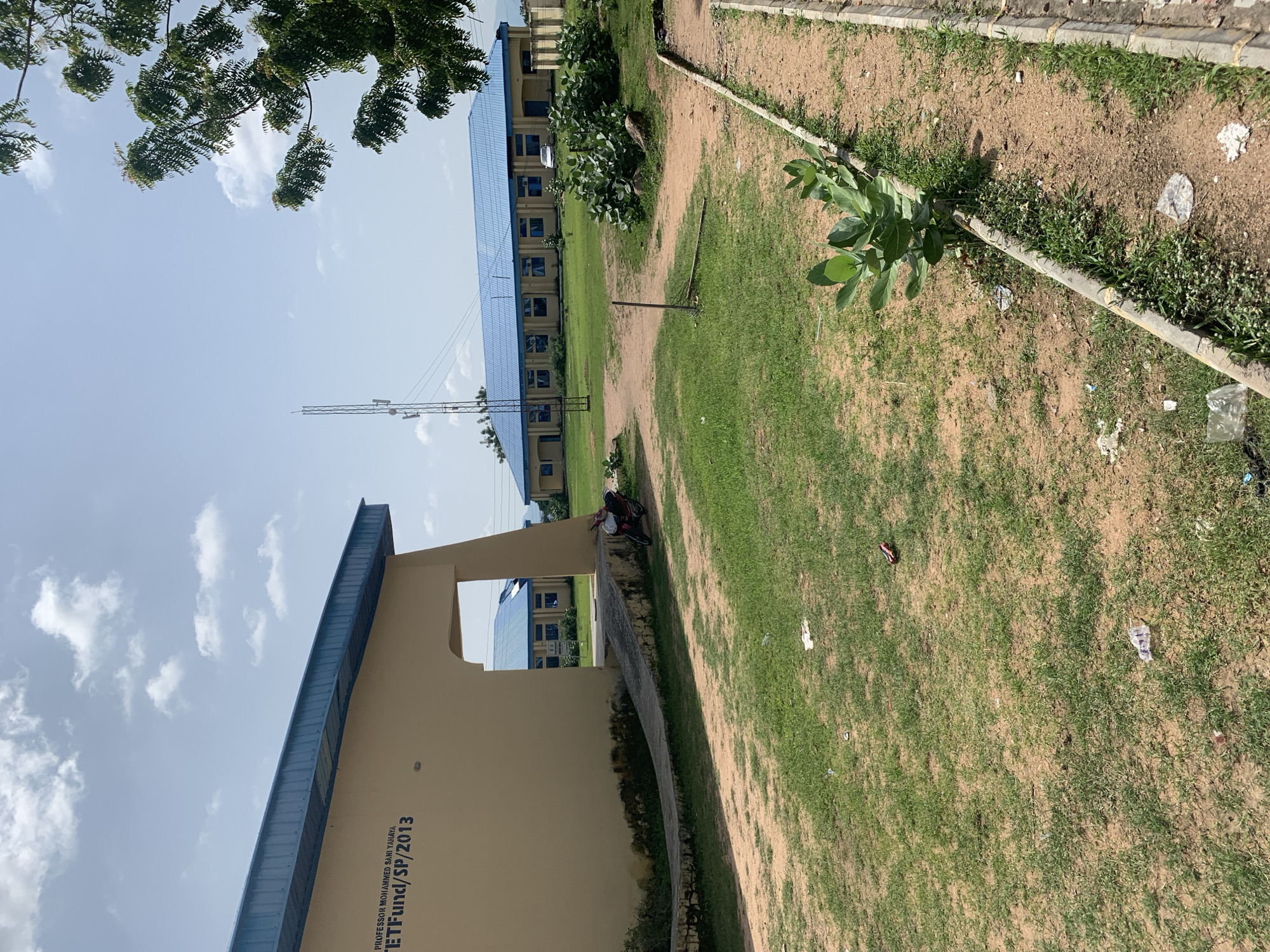 University campus and street life in Jalingo, Nigeria