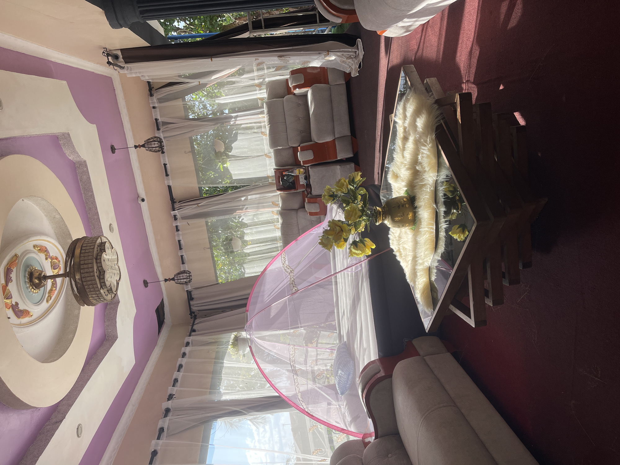 Decorative interior space documented in Dar es Salaam