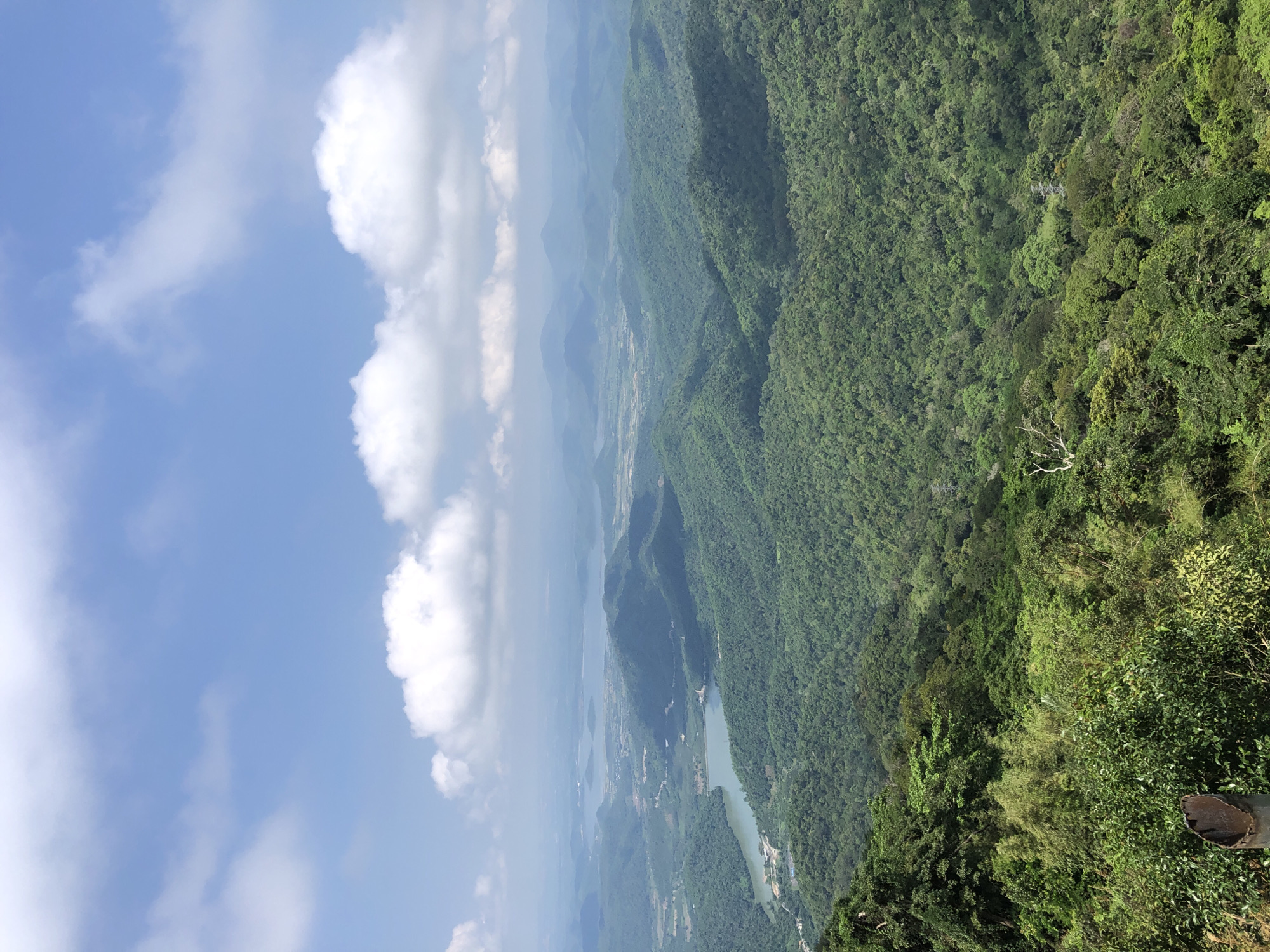Mountain viewpoint stop in Nam Hải with lunch and local market