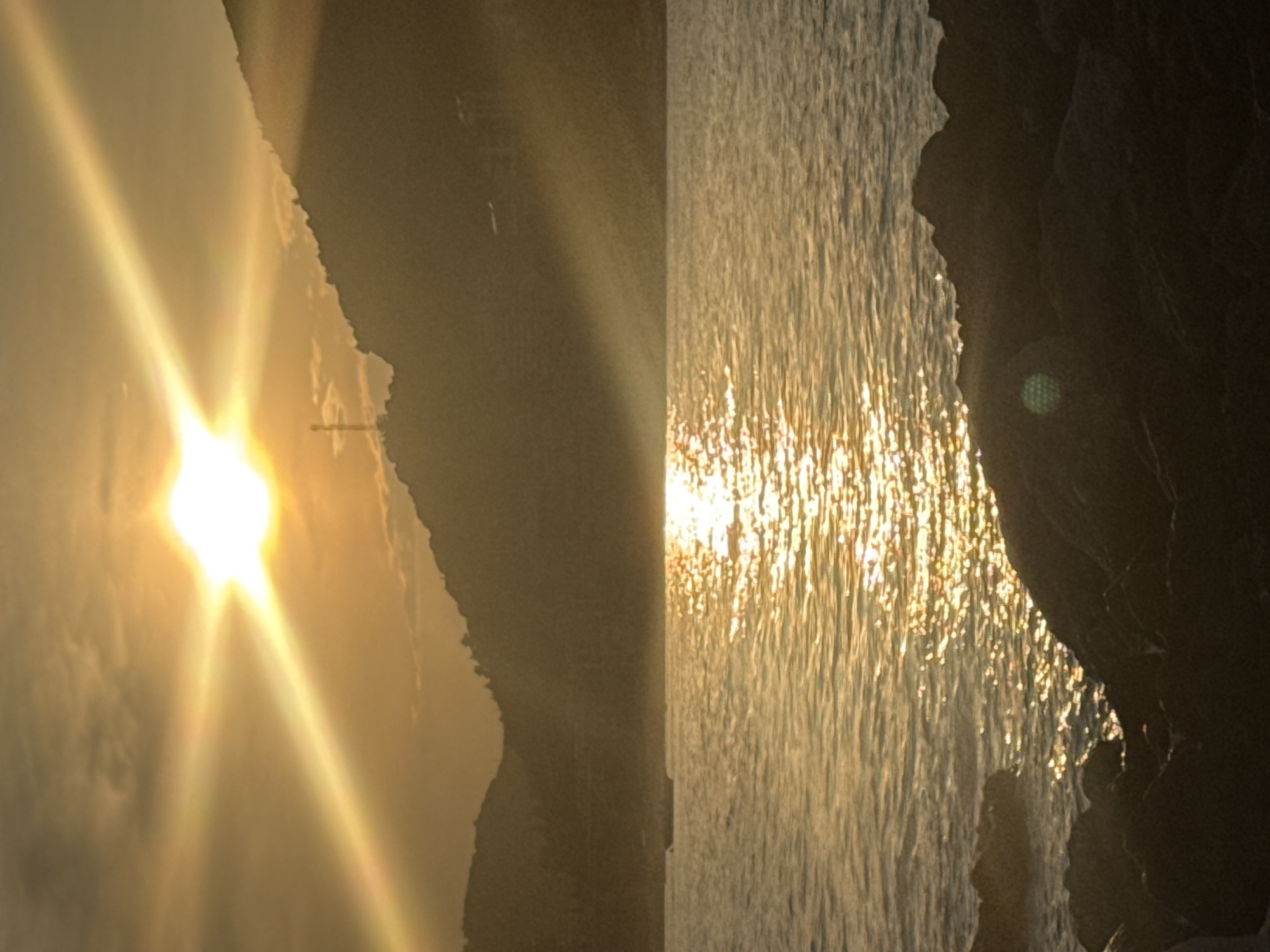 Golden hour on the Montenegrin Adriatic coast