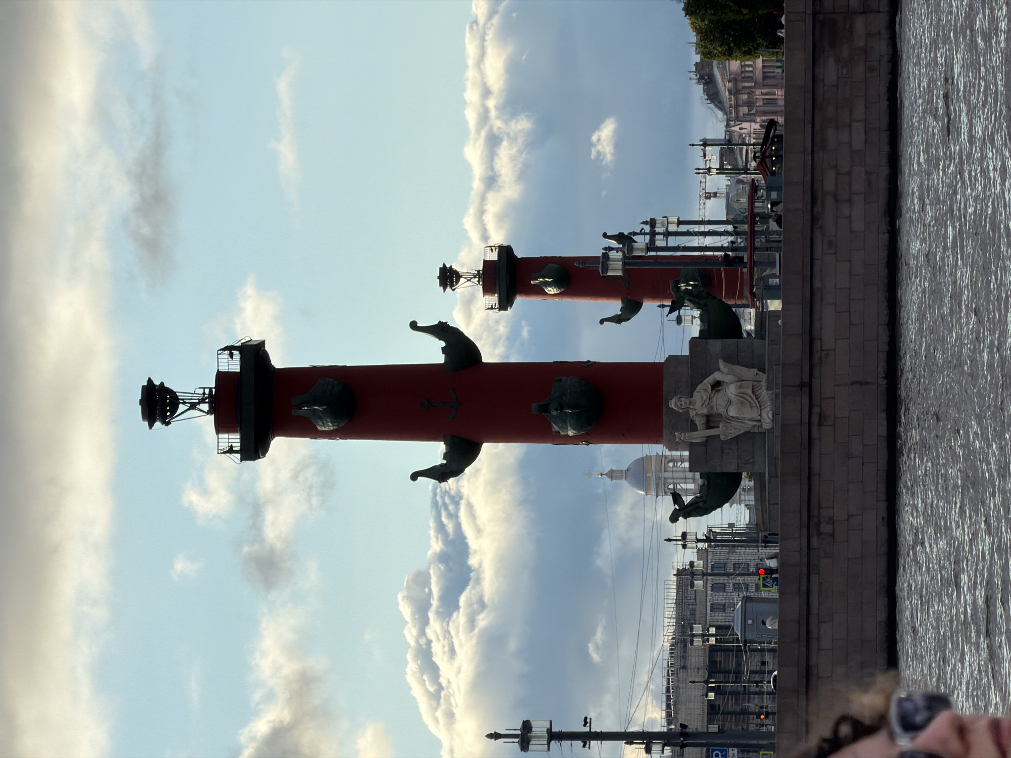 Saint Petersburg's iconic riverfront landmarks seen up close