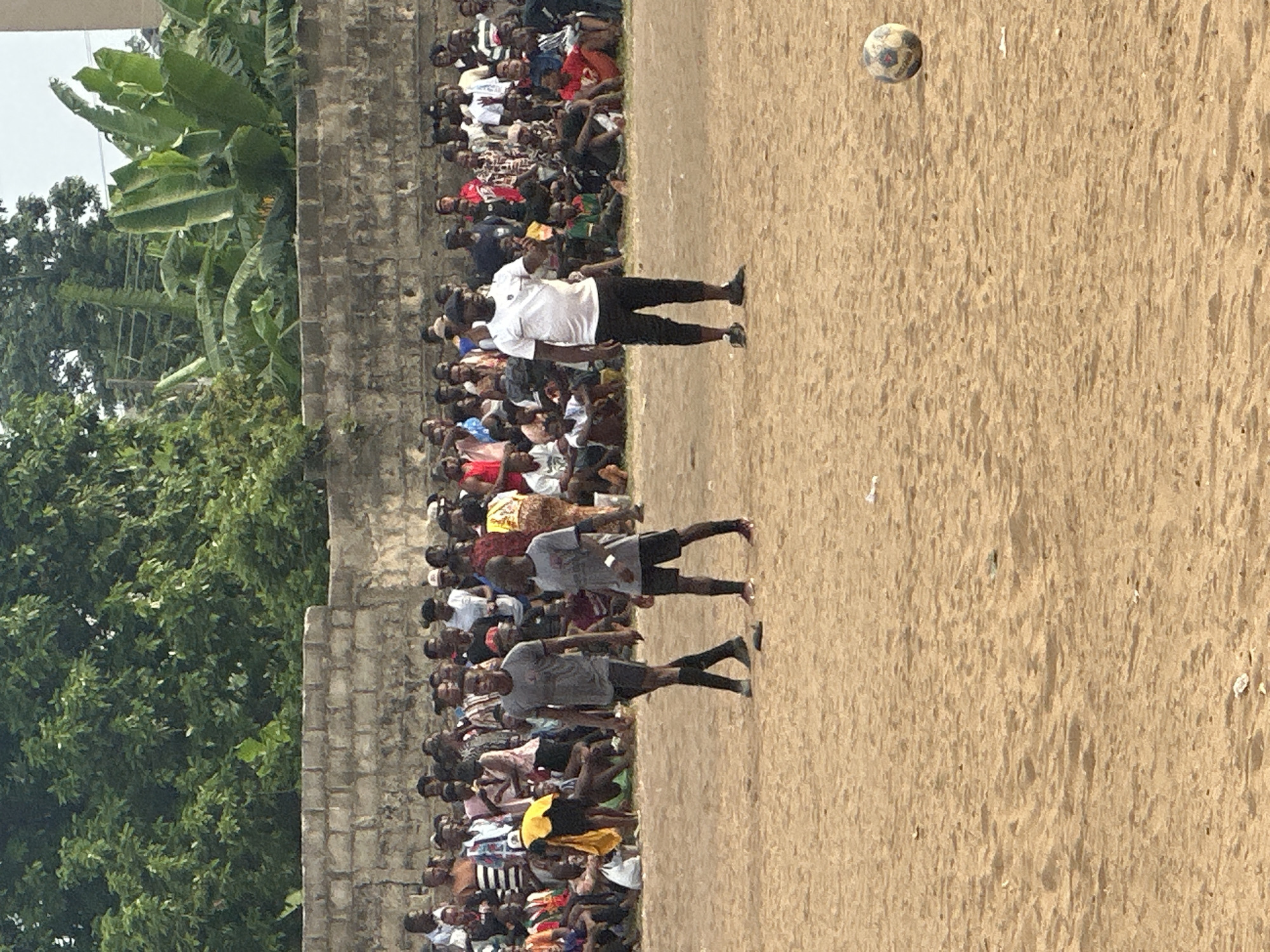 Community soccer match draws crowds in Umuode, Nigeria