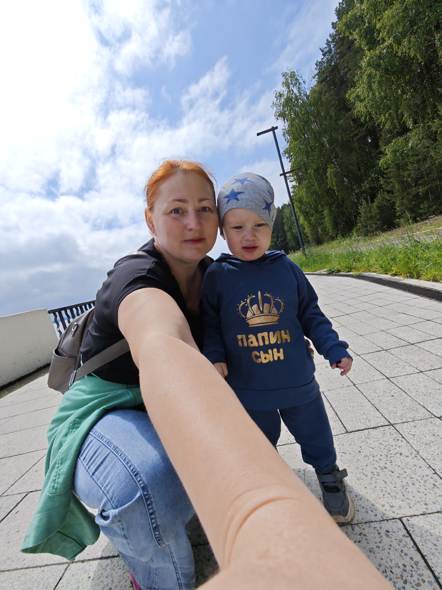Morning activities captured at Chaikovsky playground and promenade