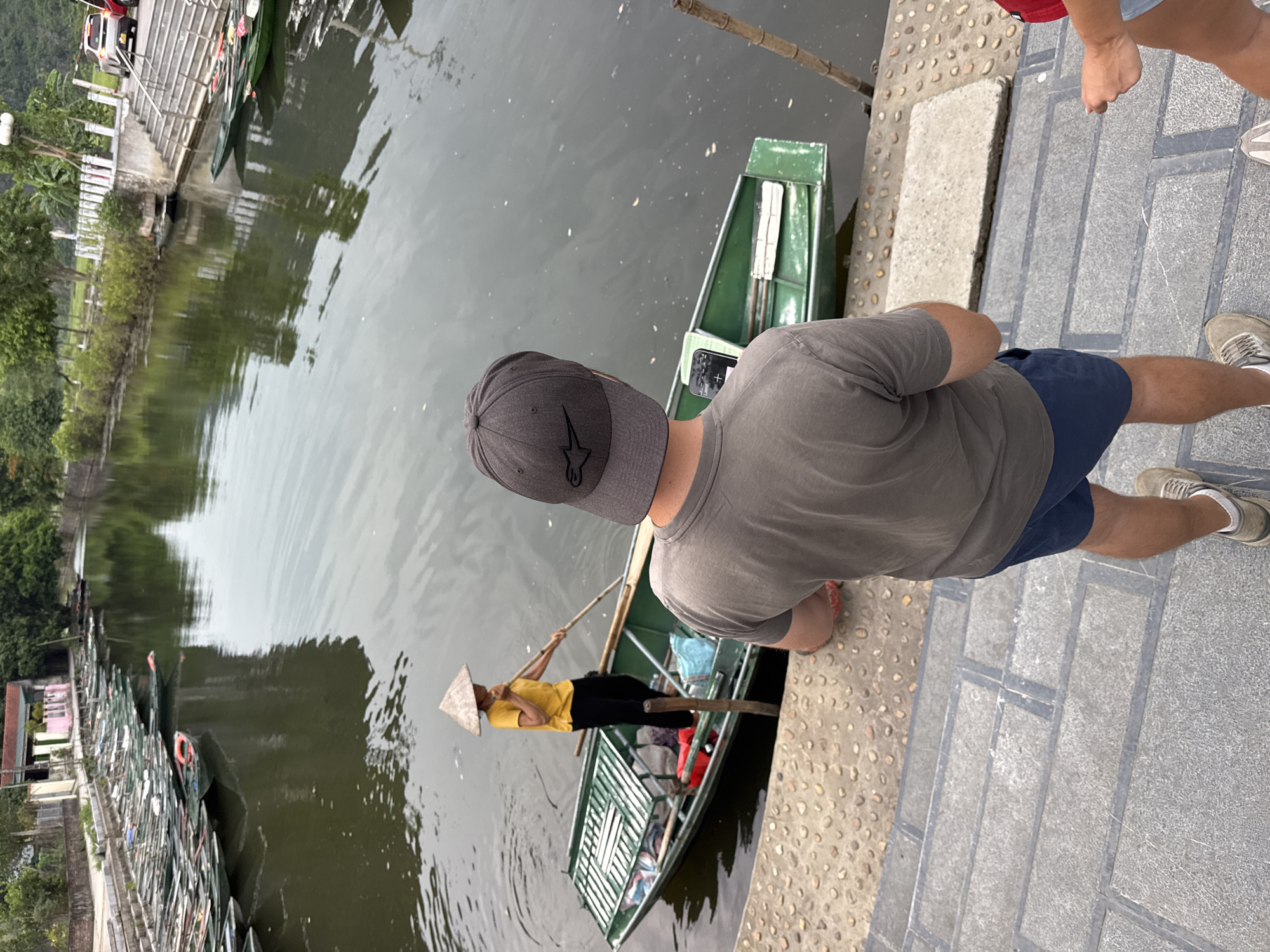 Tam Coc boat tour through Vietnam's limestone river landscape