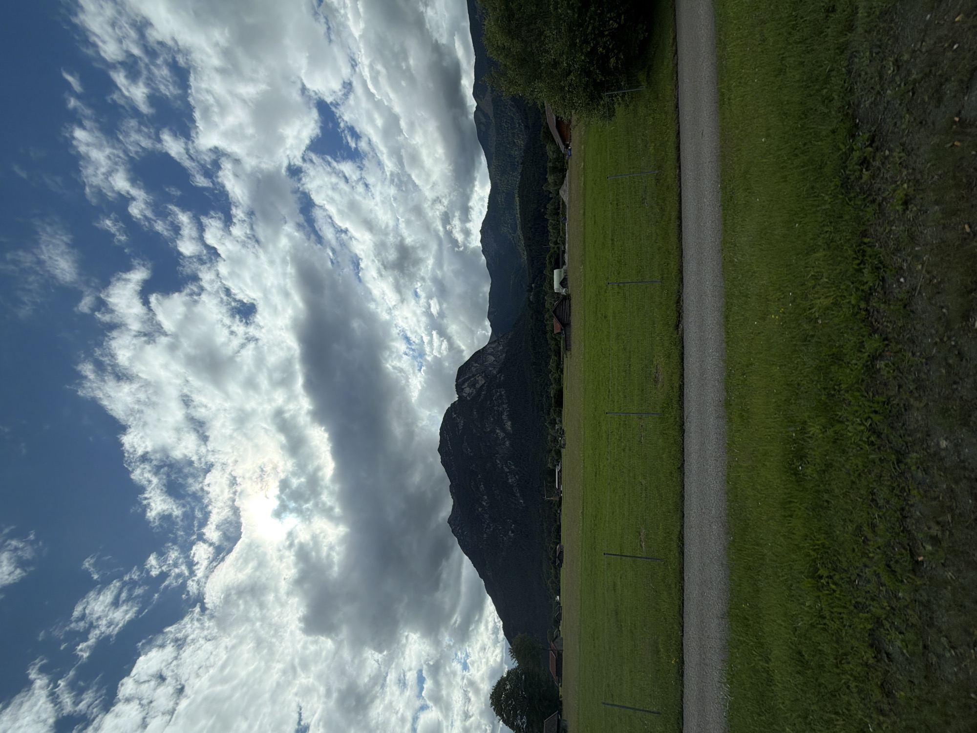Alpine countryside documented near Garmisch-Partenkirchen under cloudy skies