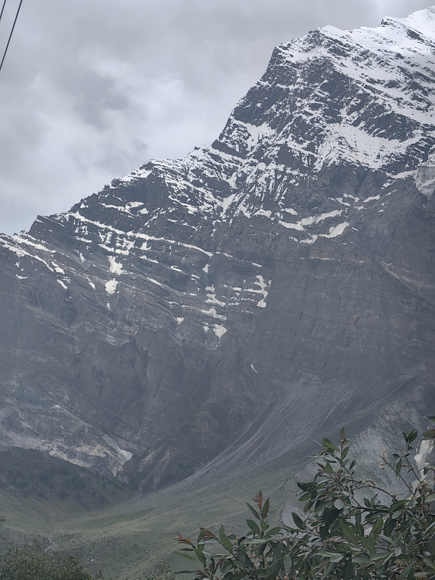 Exploring Gondhla Fort and the Lahaul Valley on a cloudy morning