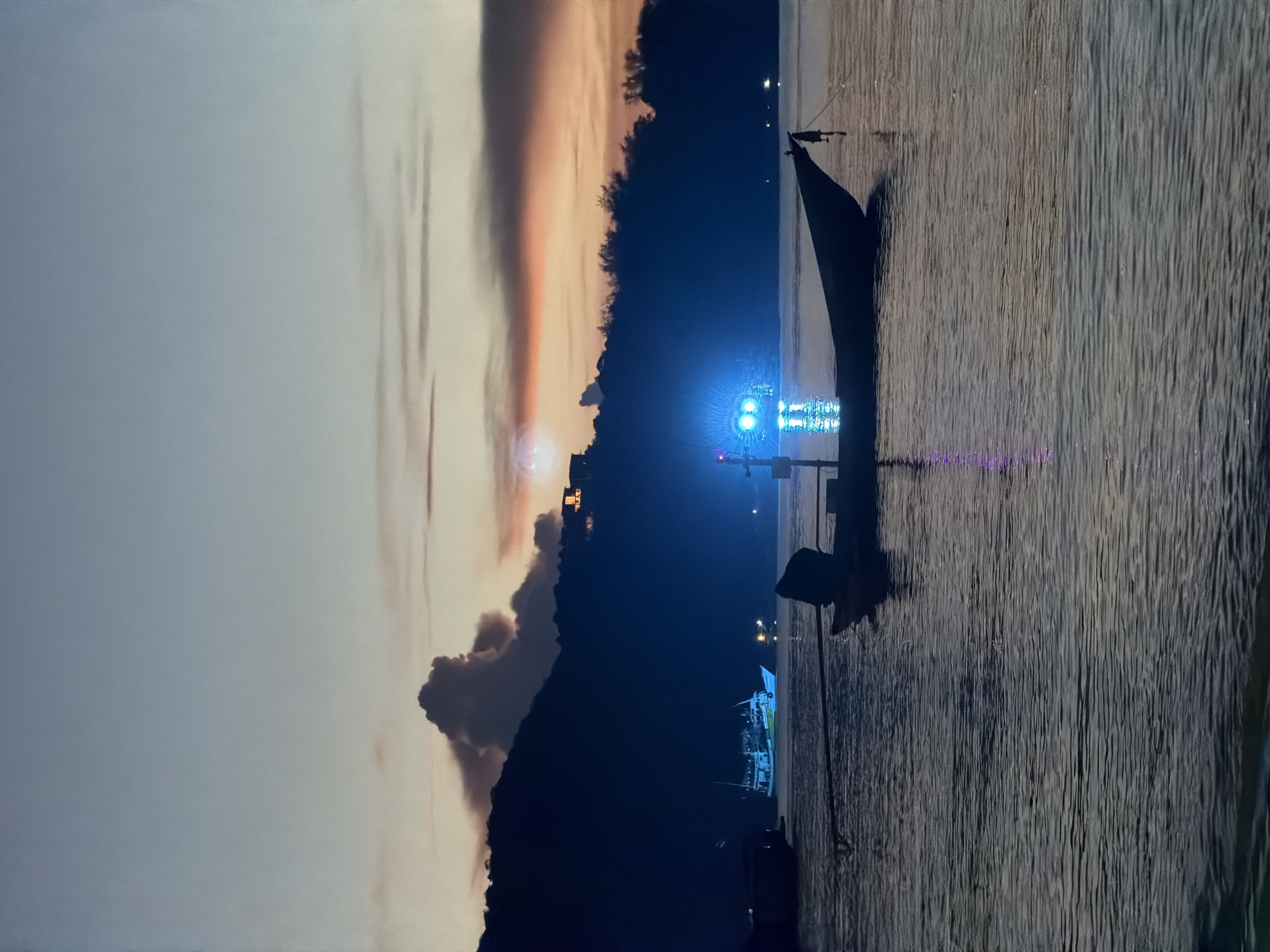 Evening scenes documented across Koh Phangan island beaches
