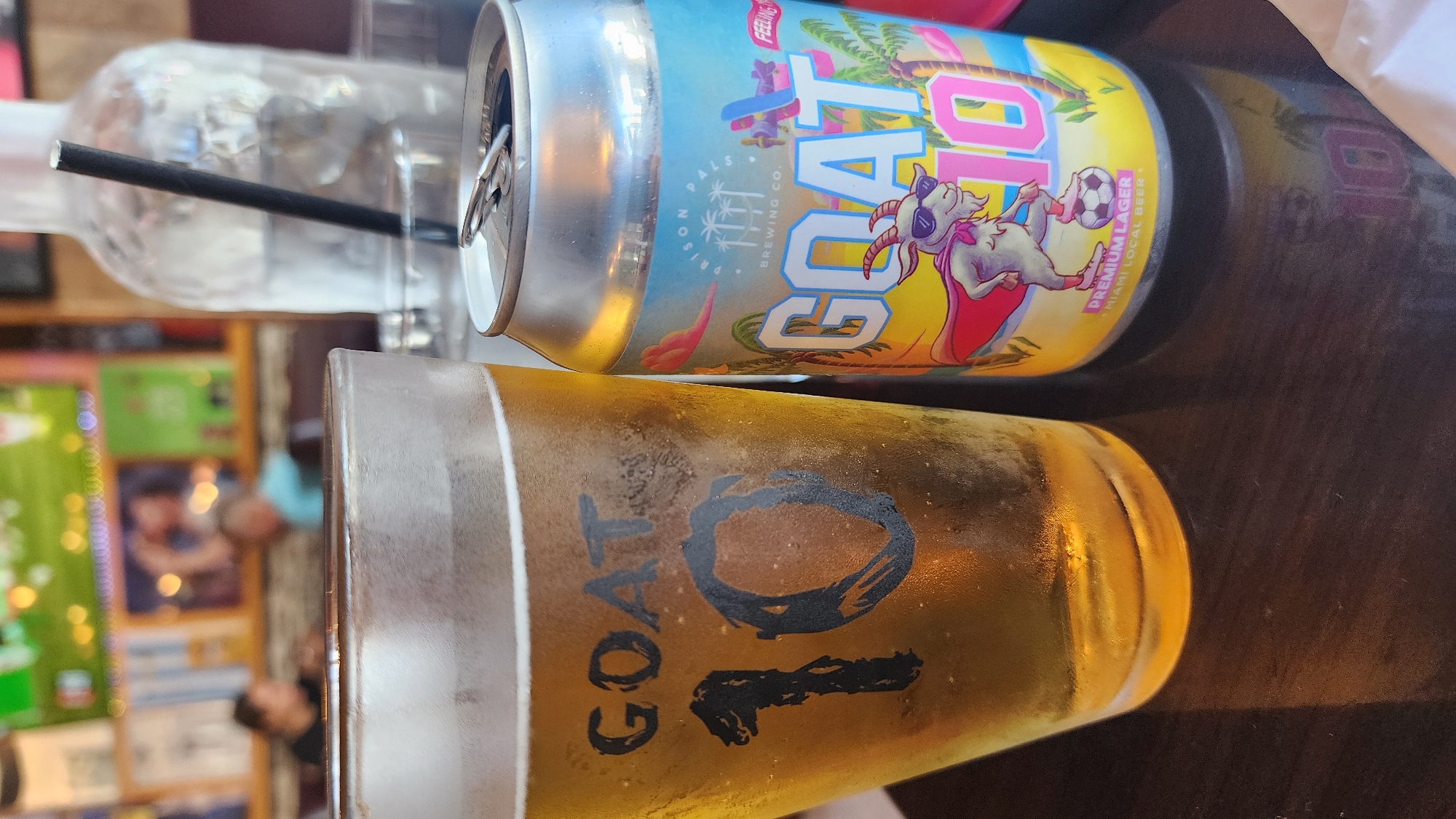 GOAT 10 beer consumed at Miami Beach establishment