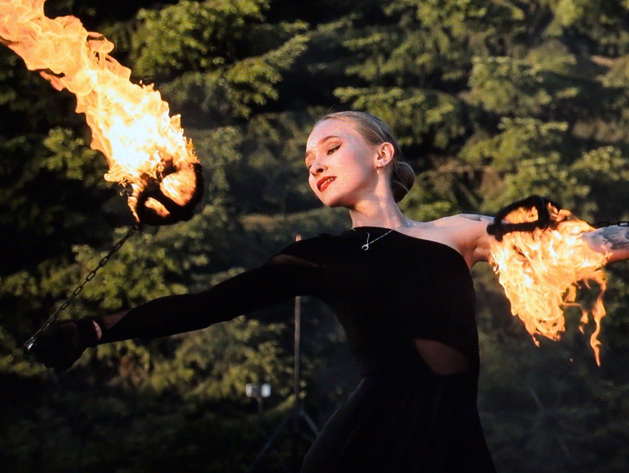 Fire performance and daily life documented in Veliky Novgorod
