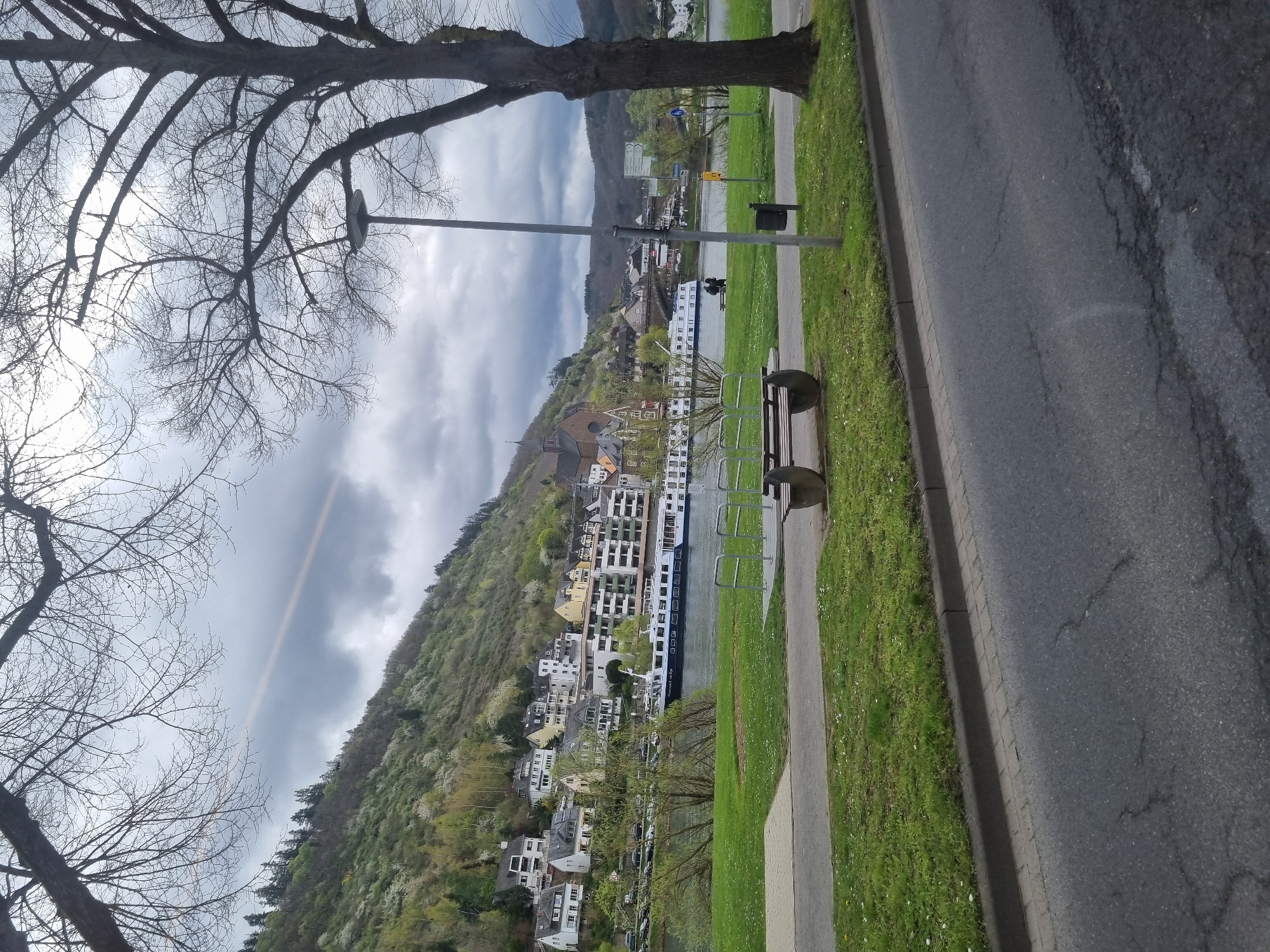 Morning scenes documented across Cochem's riverfront and transit systems
