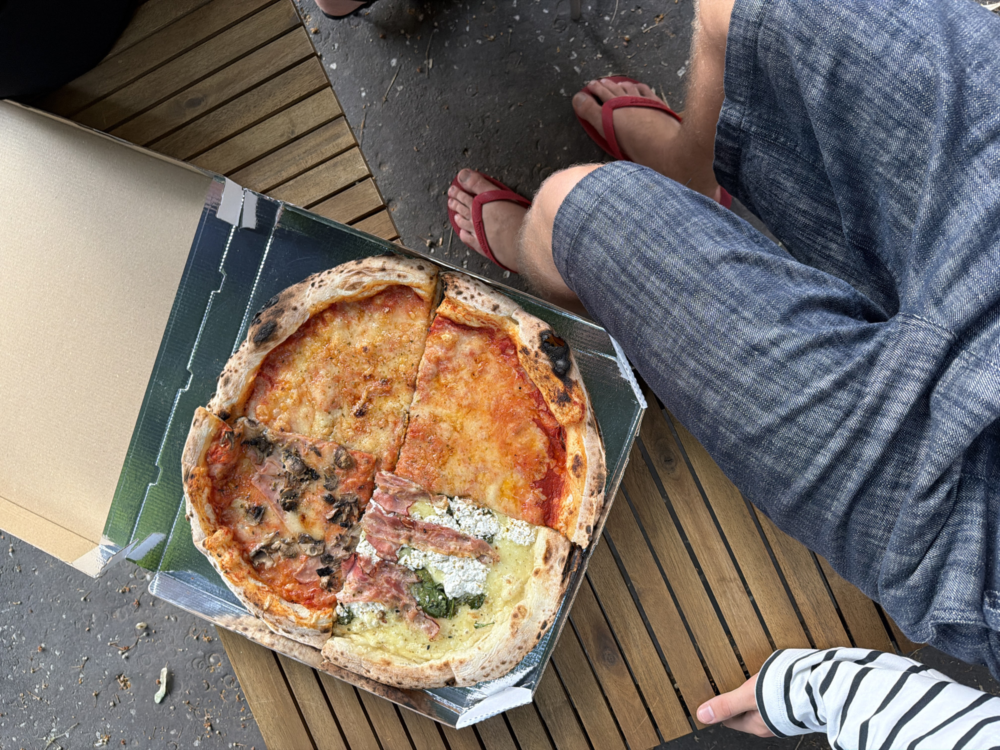 Pizza, wine, and selfies on a Belgrade afternoon