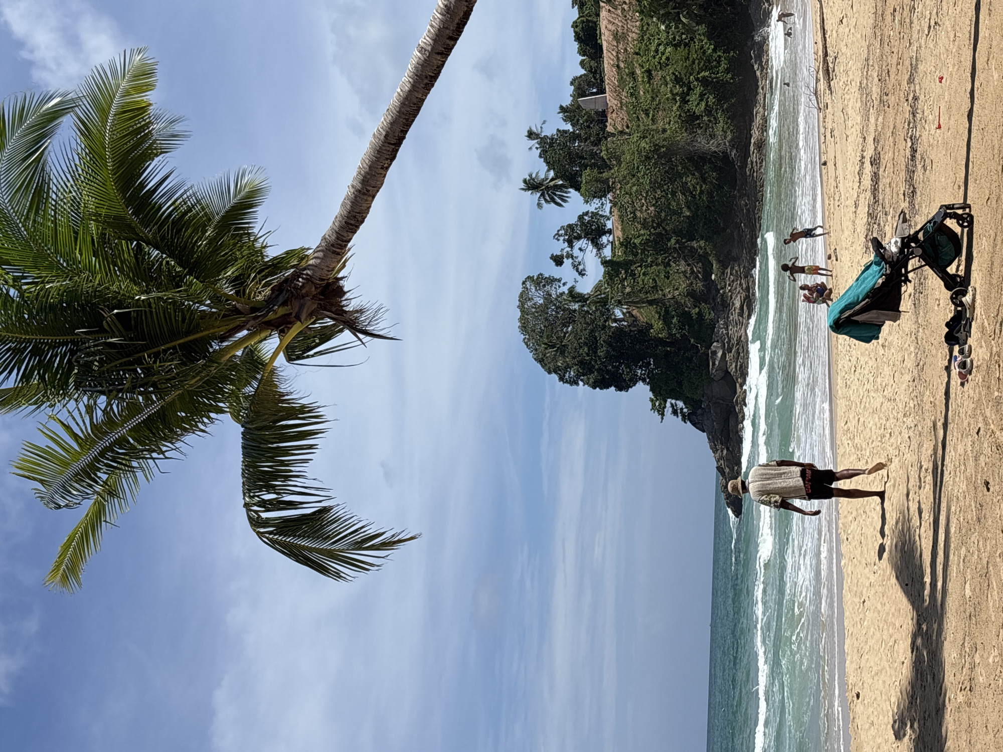 Beach conditions documented at Choeng Thale, Thailand coastline