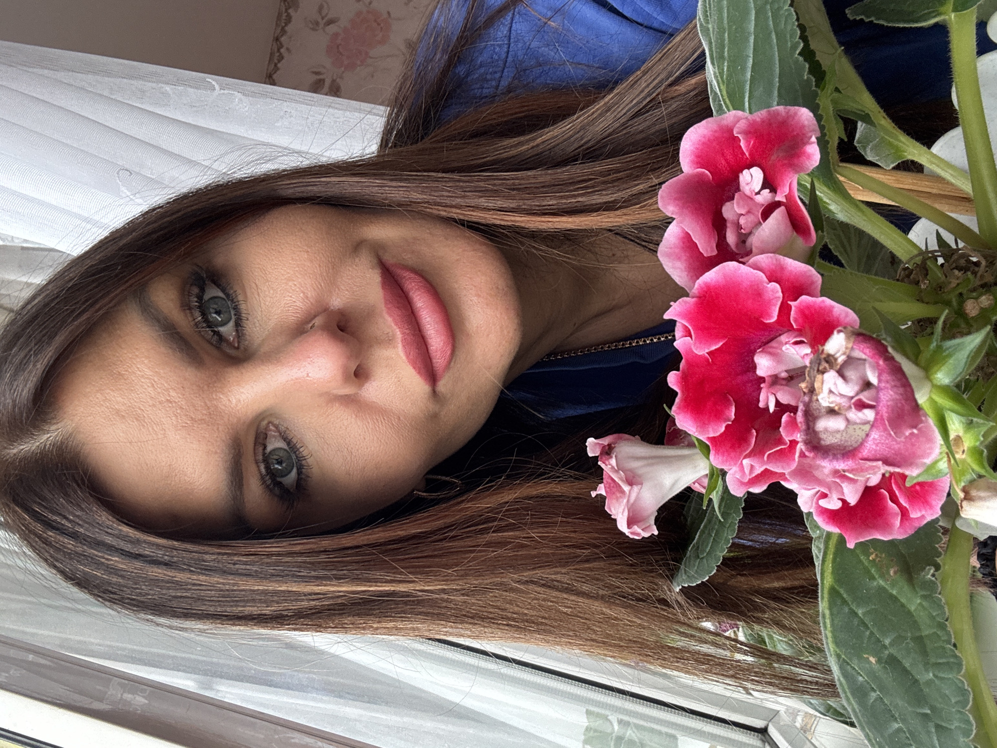 Woman photographed in casual moments around Dubovaya, Russia