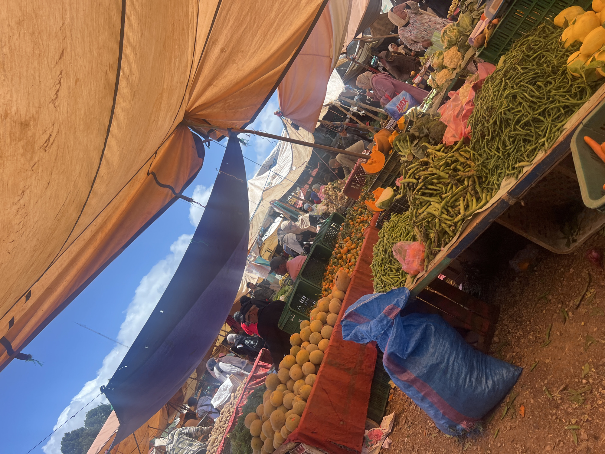Daily life documented in Ouaouizert market, Morocco