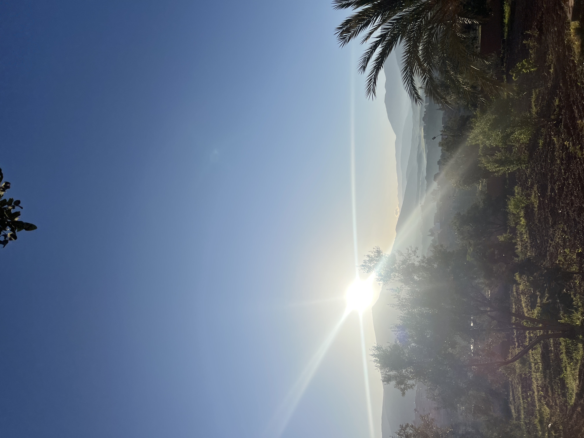 Morning sunrise photographed in rural Ouaouizert, Morocco