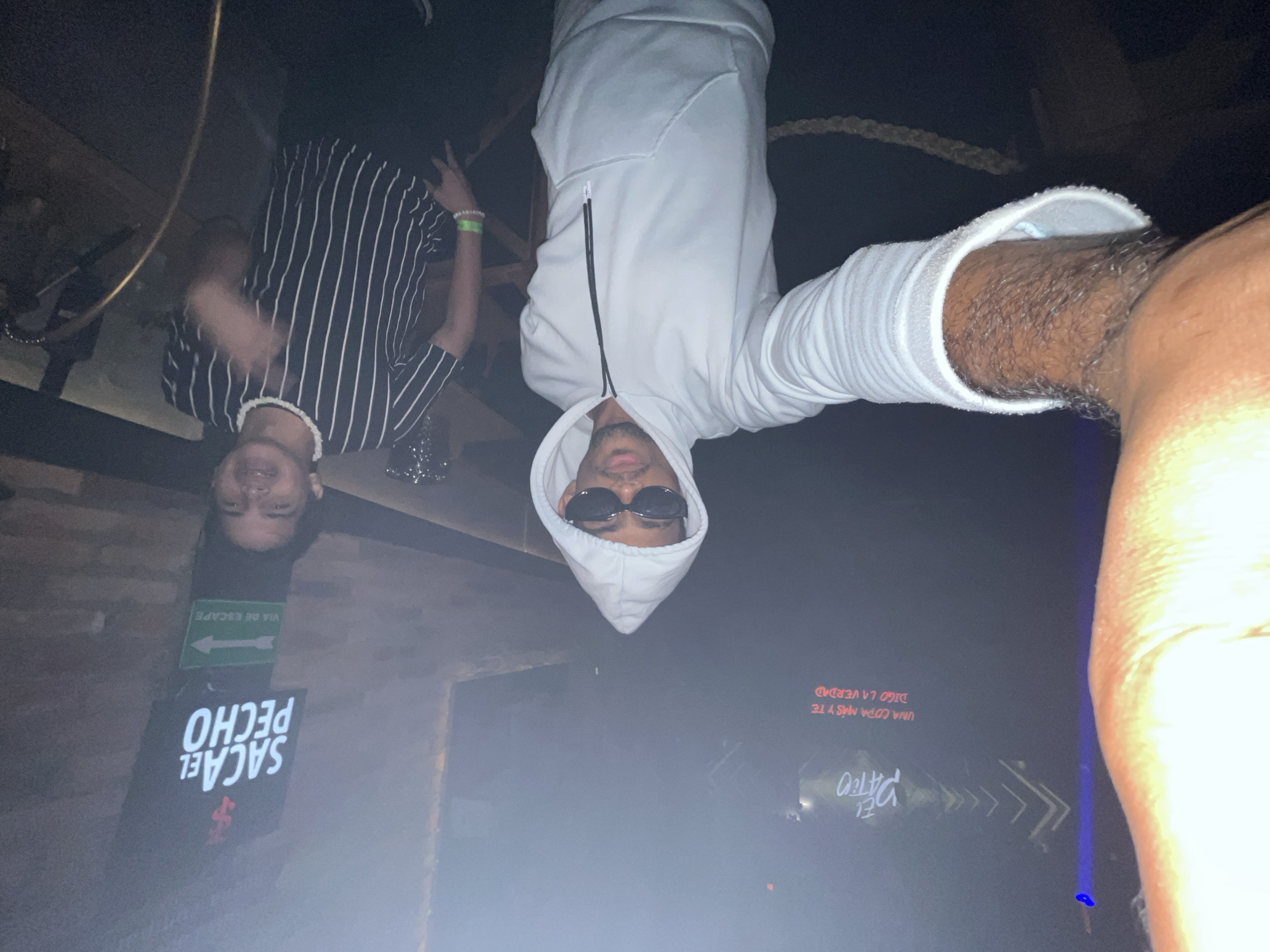 Night out at El Patio club in Porlamar captured