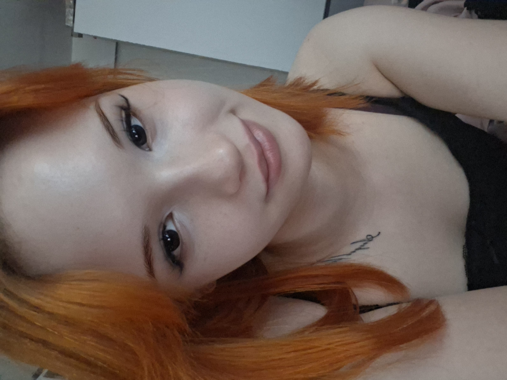 Red-haired woman photographed multiple times in Chaikovsky, Russia