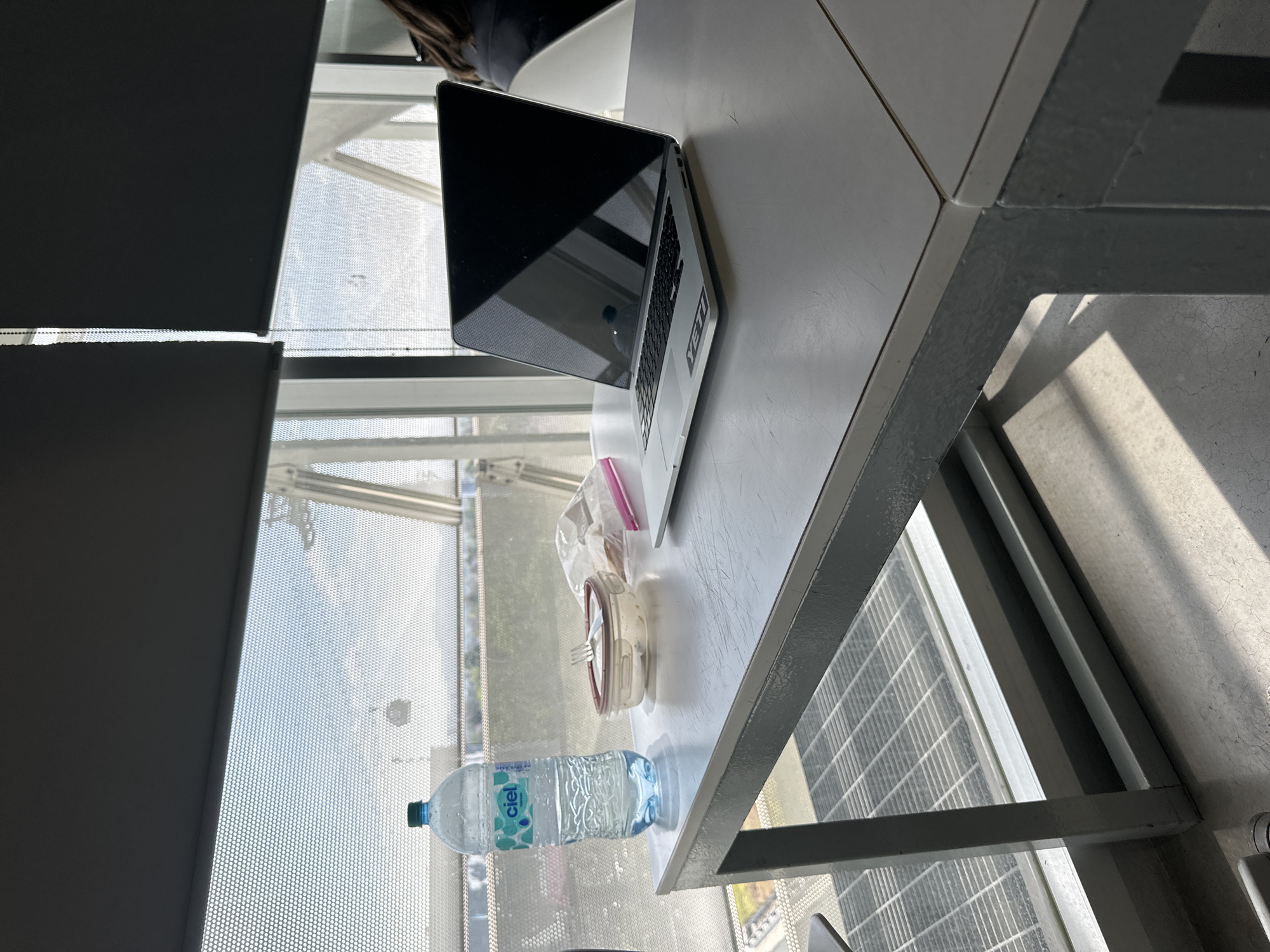 Evening office life documented across Mexico City workspace