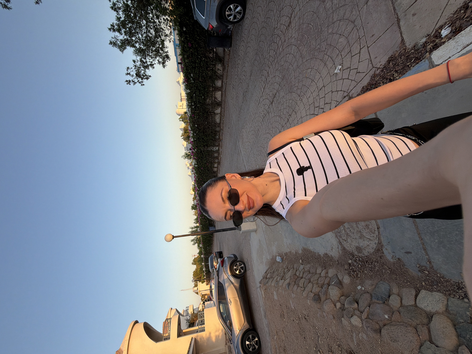 A summer day winding down at a Sharm El Sheikh resort