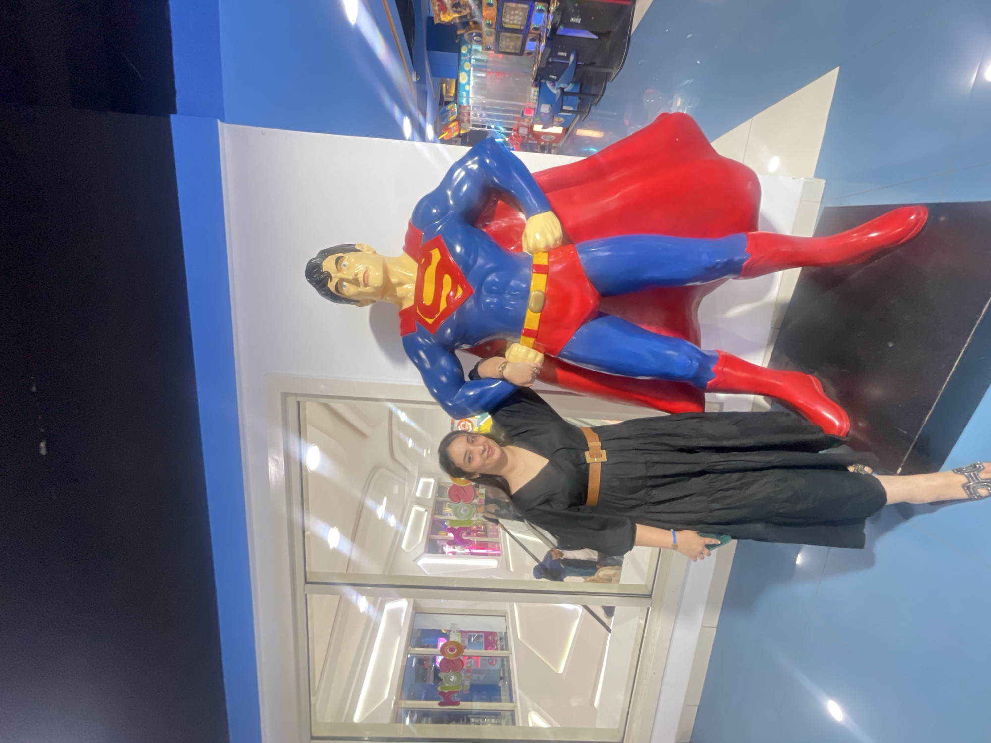 Families enjoy evening at indoor entertainment complex in Marrakesh
