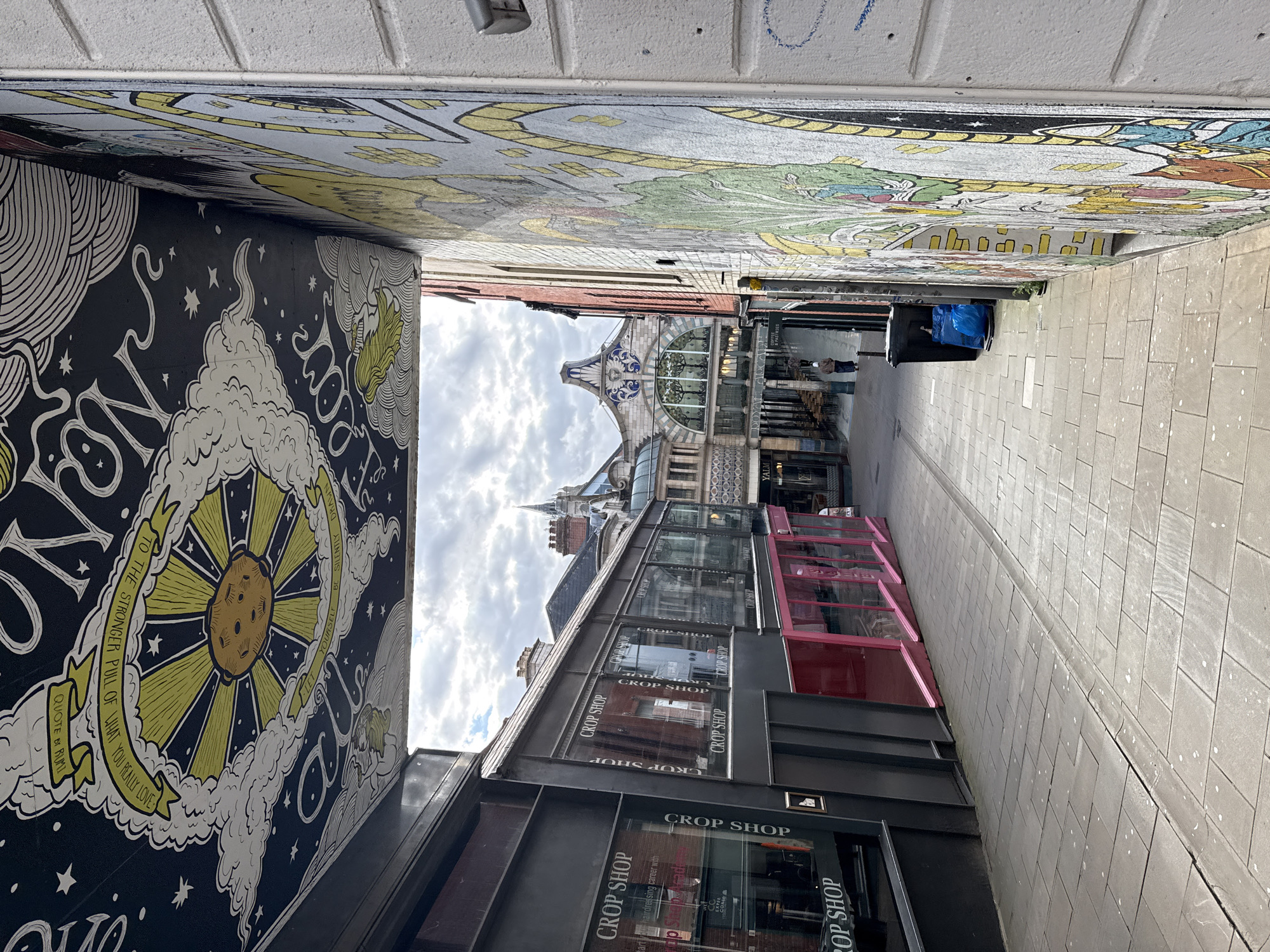 Tourist documents Norwich's historic landmarks in 10-minute architectural tour